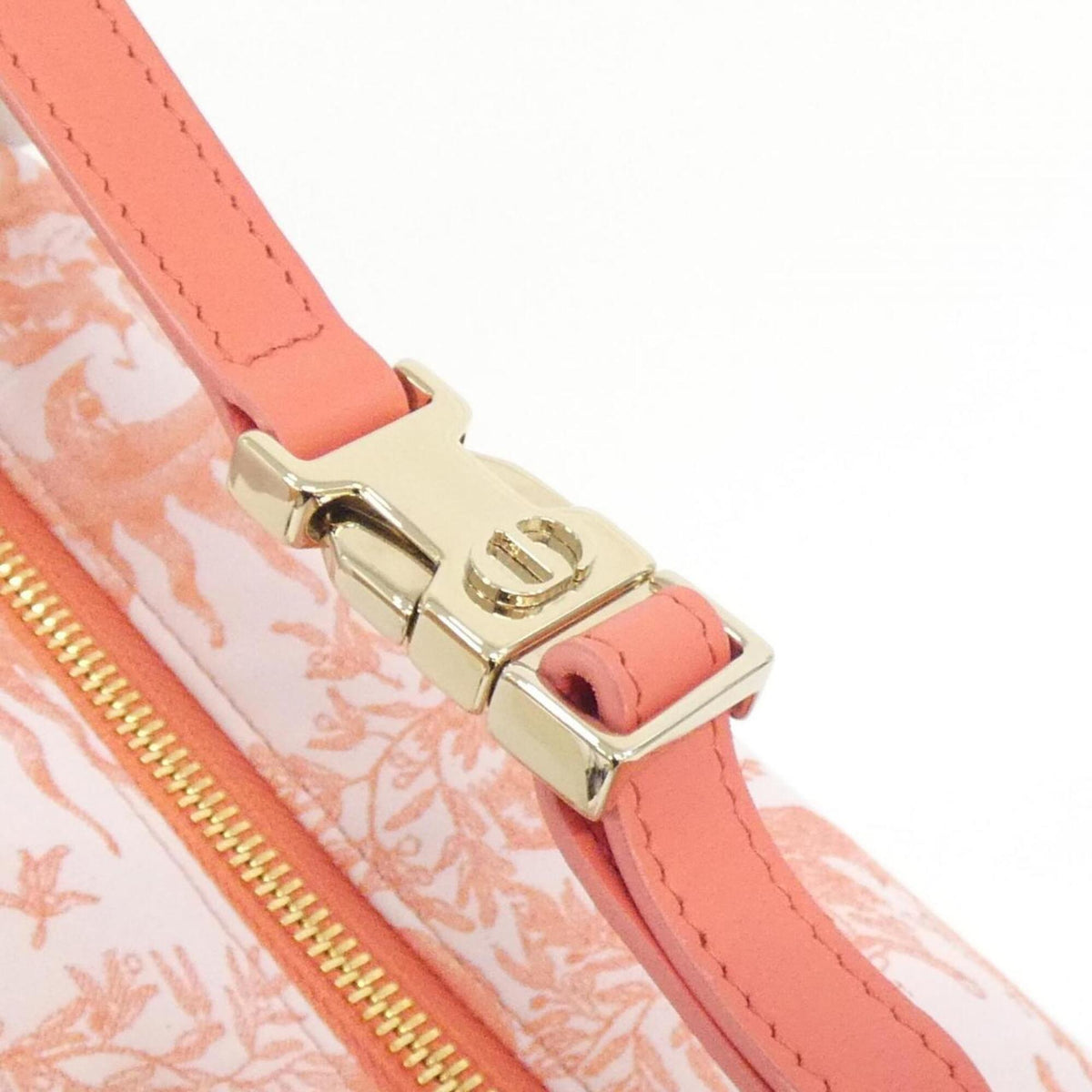 Christian Dior Orange Handbag Pouch (Pre-Owned)