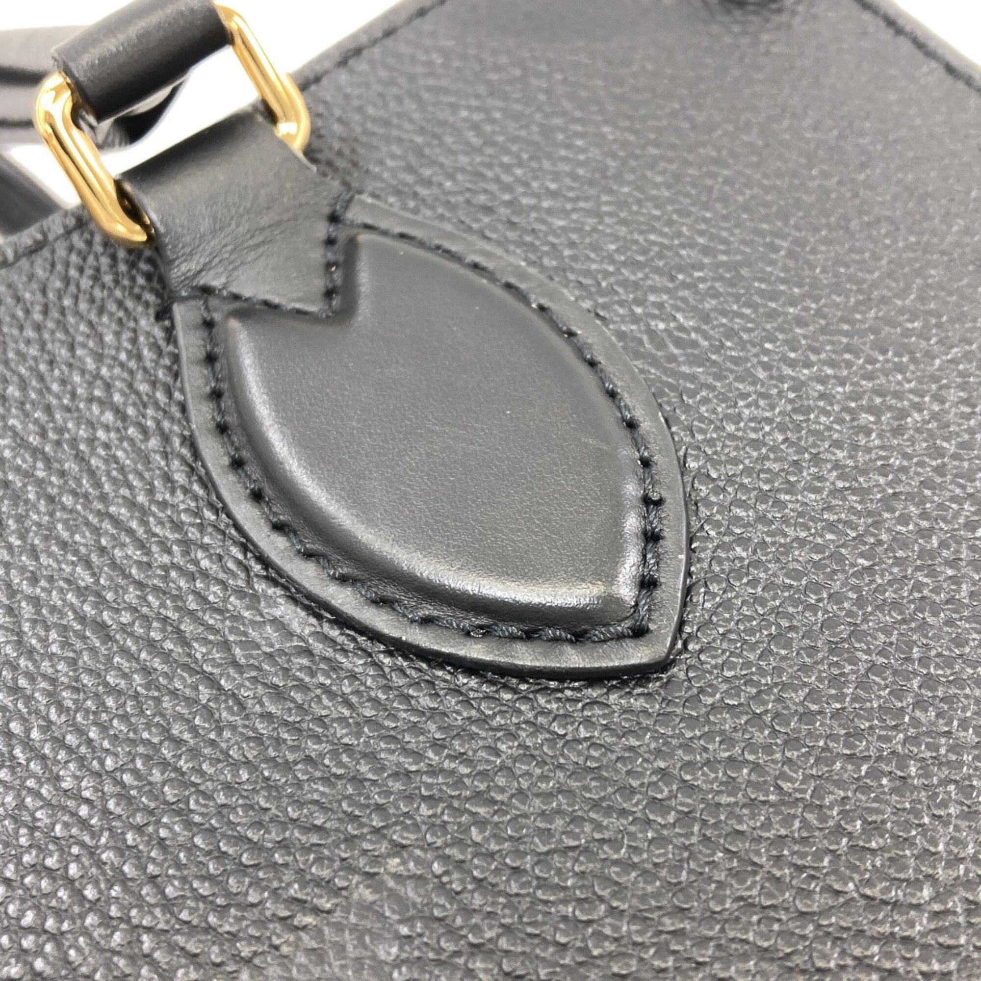 Louis Vuitton Black Monogram Empreinte Handbag (Pre-Owned)