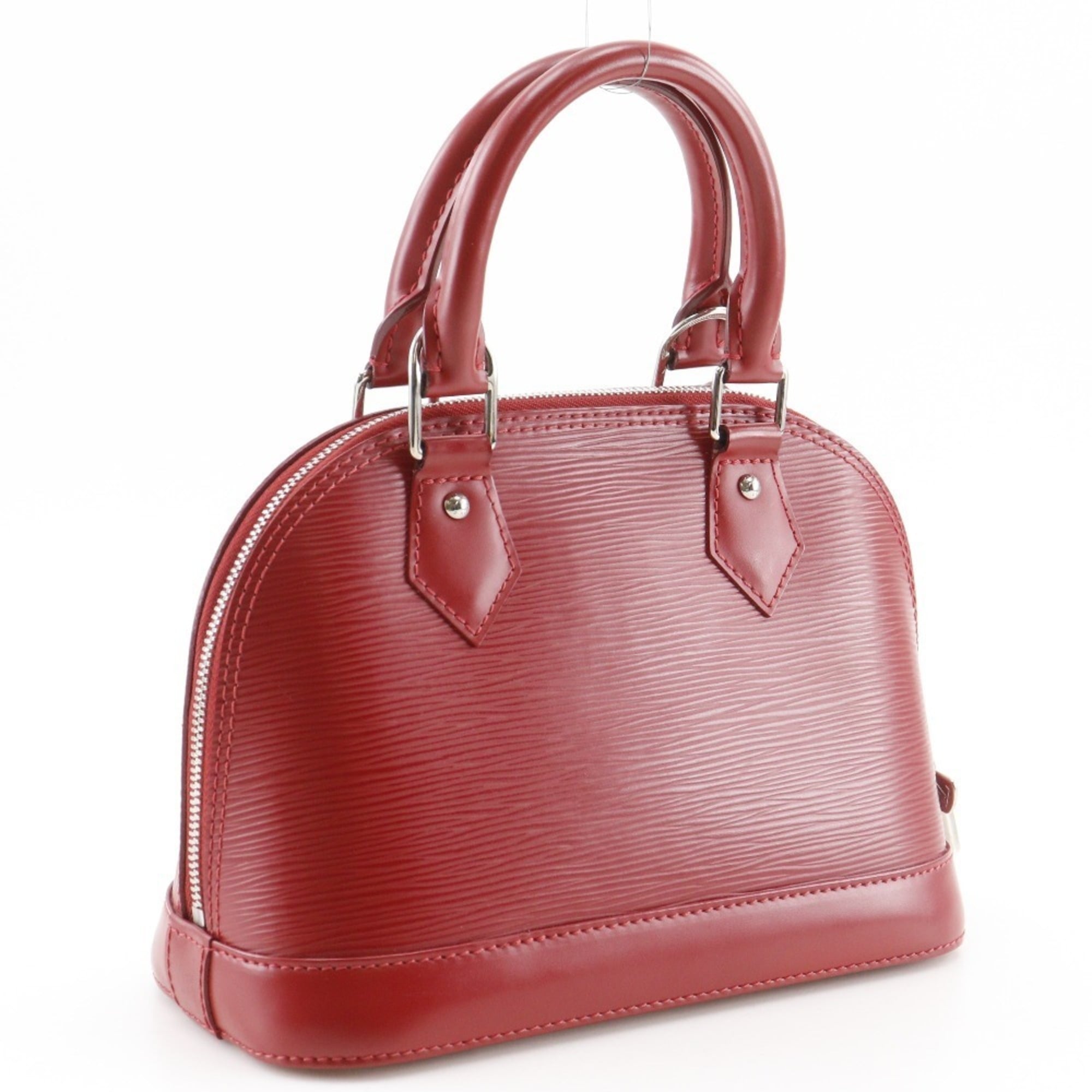 Louis Vuitton Red Color Epi Leather Handbag (Pre-Owned)