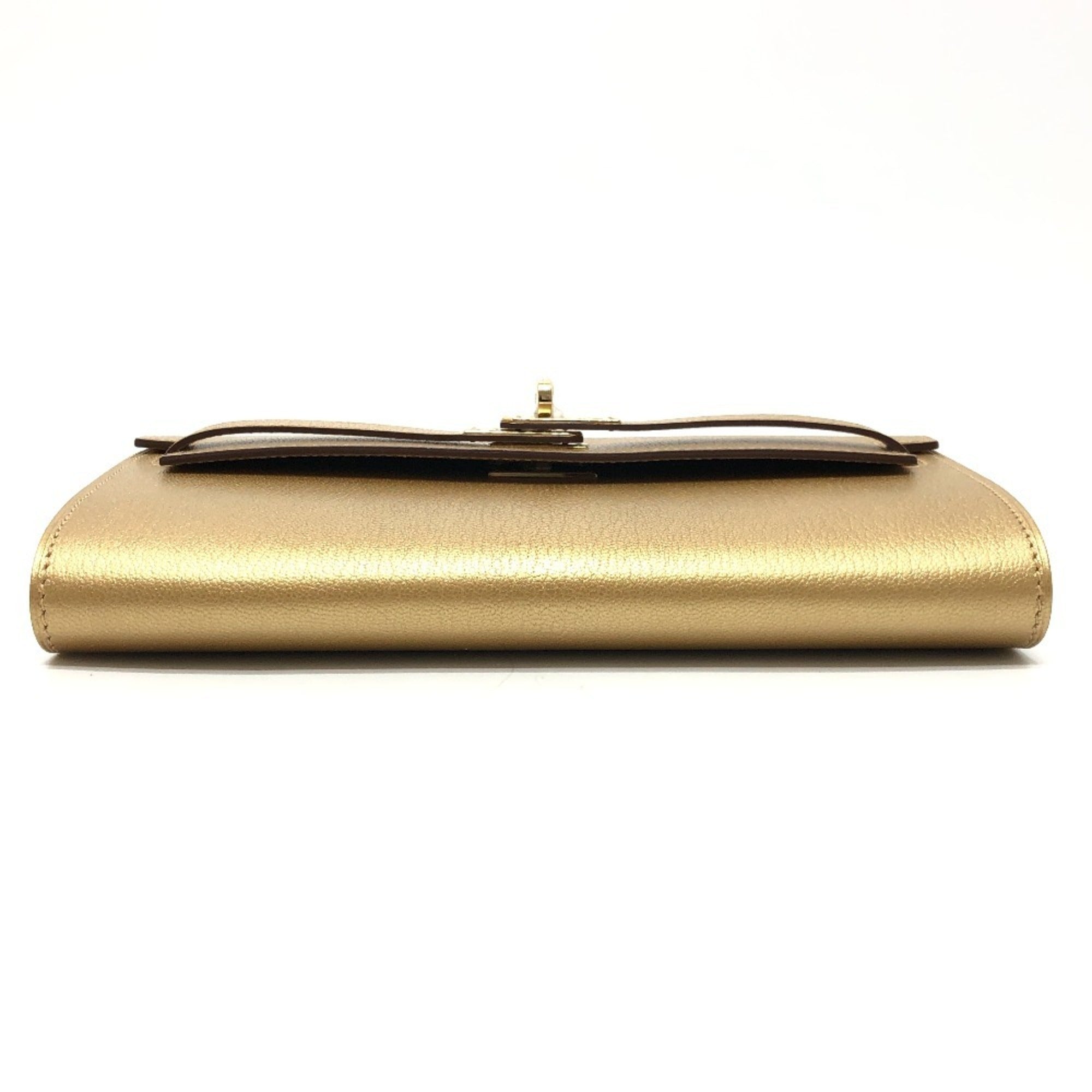 Hermes Gold Chain/Shoulder Wallet (Pre-Owned)