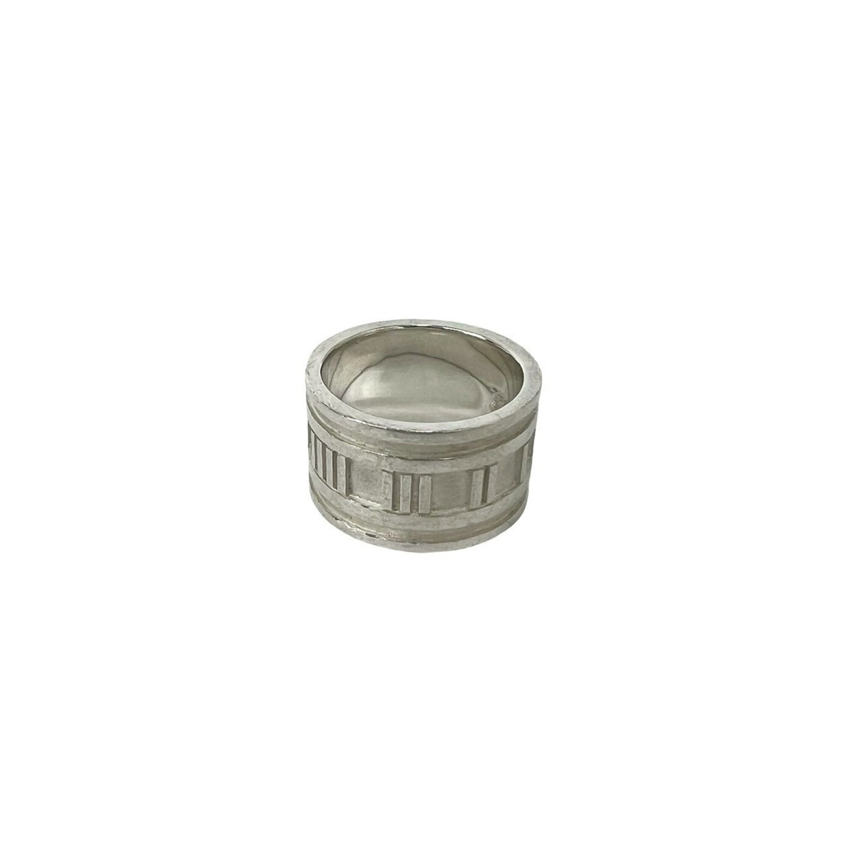 Tiffany Silver Silver 925 Band Ring (Pre-Owned)