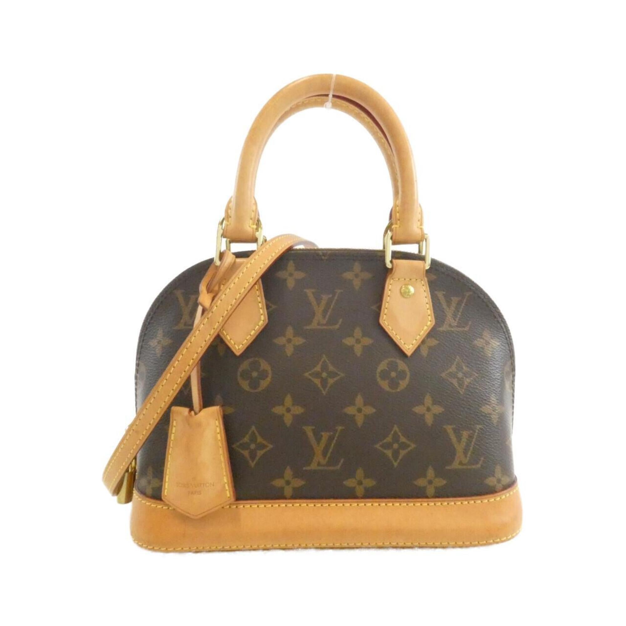 Louis Vuitton Brown Coated Canvas Handbag (Pre-Owned)