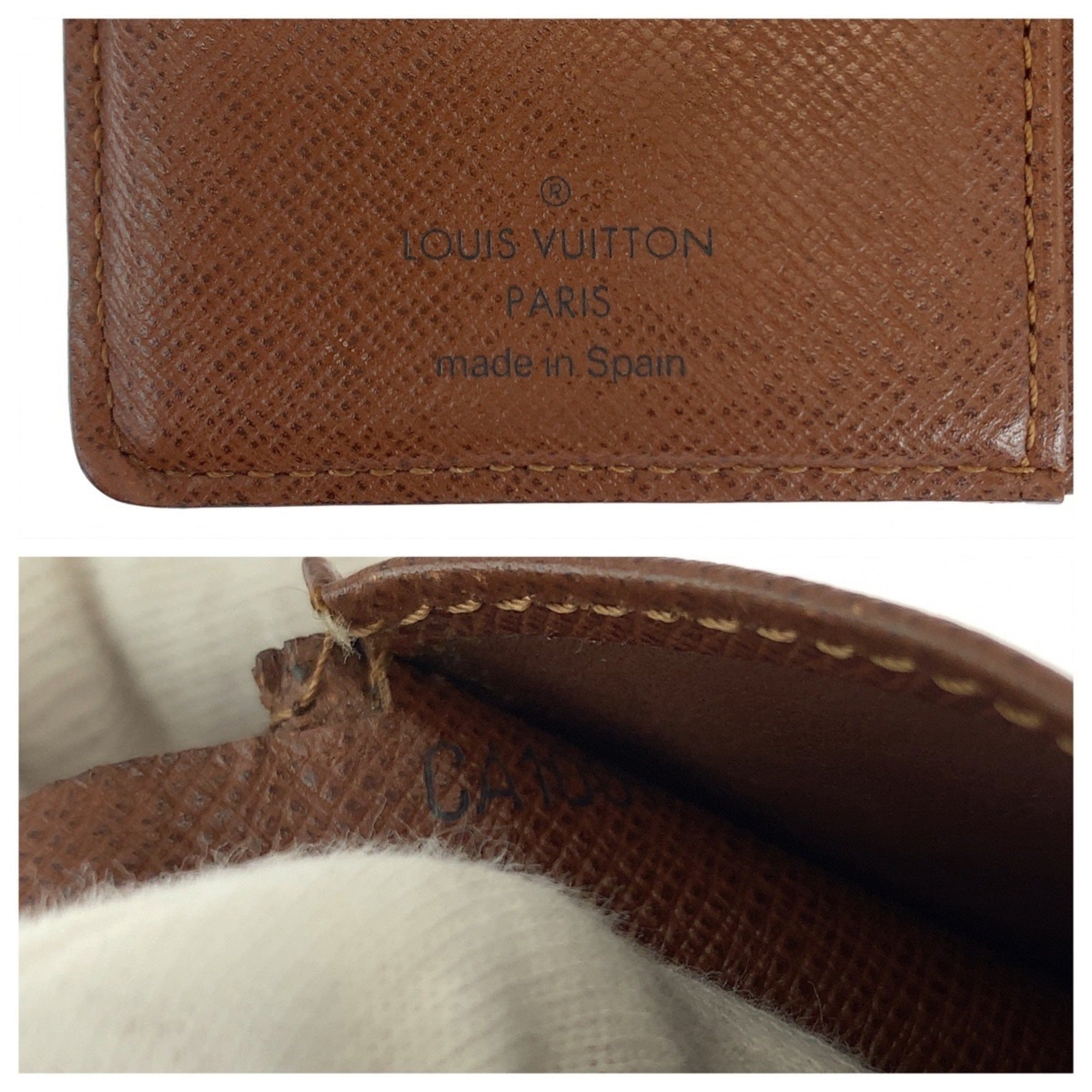 Louis Vuitton Brown Monogram Monogram Wallet (Bi-Fold) (Pre-Owned)