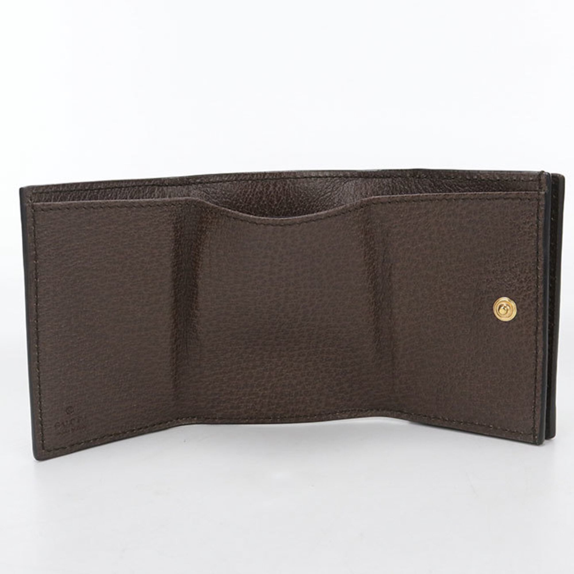 Gucci Beige Gg Supreme Wallet (Tri-Fold) (Pre-Owned)