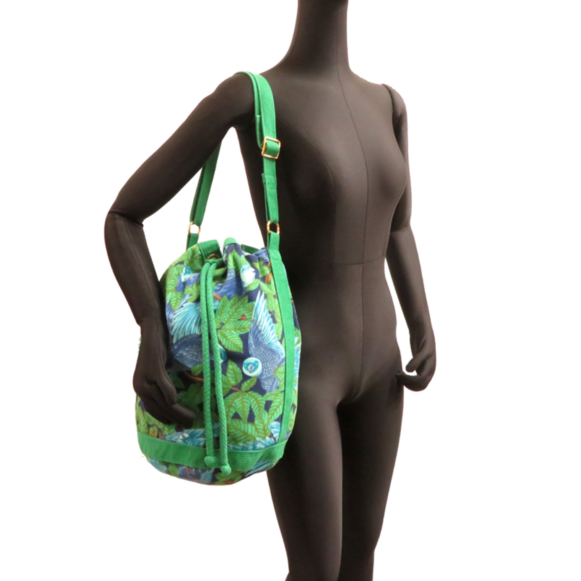 Hermes Cotton Shoulder Bag (Pre-Owned)