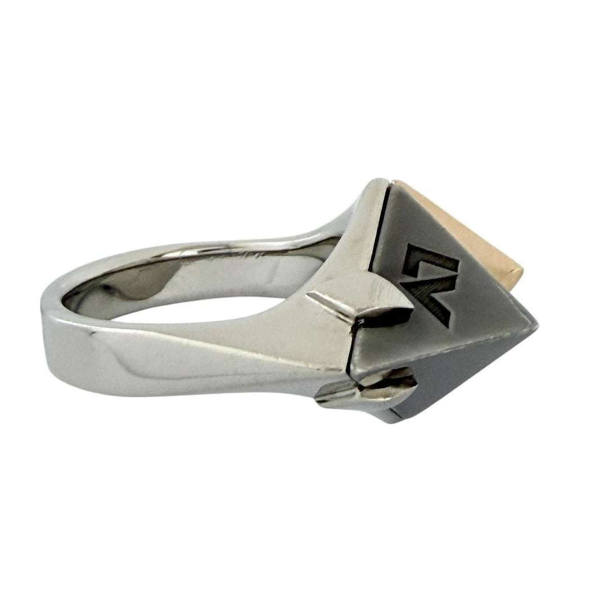 Louis Vuitton Metal Band Ring (Pre-Owned)
