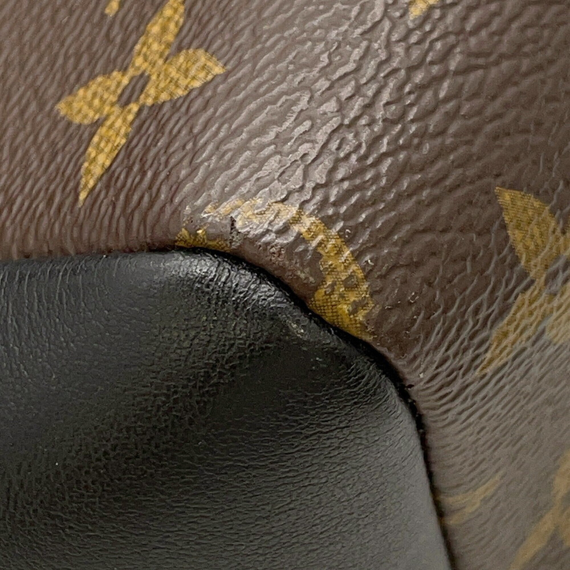 Louis Vuitton Blue Monogram Macassar Noir Monogram Backpack (Pre-Owned)