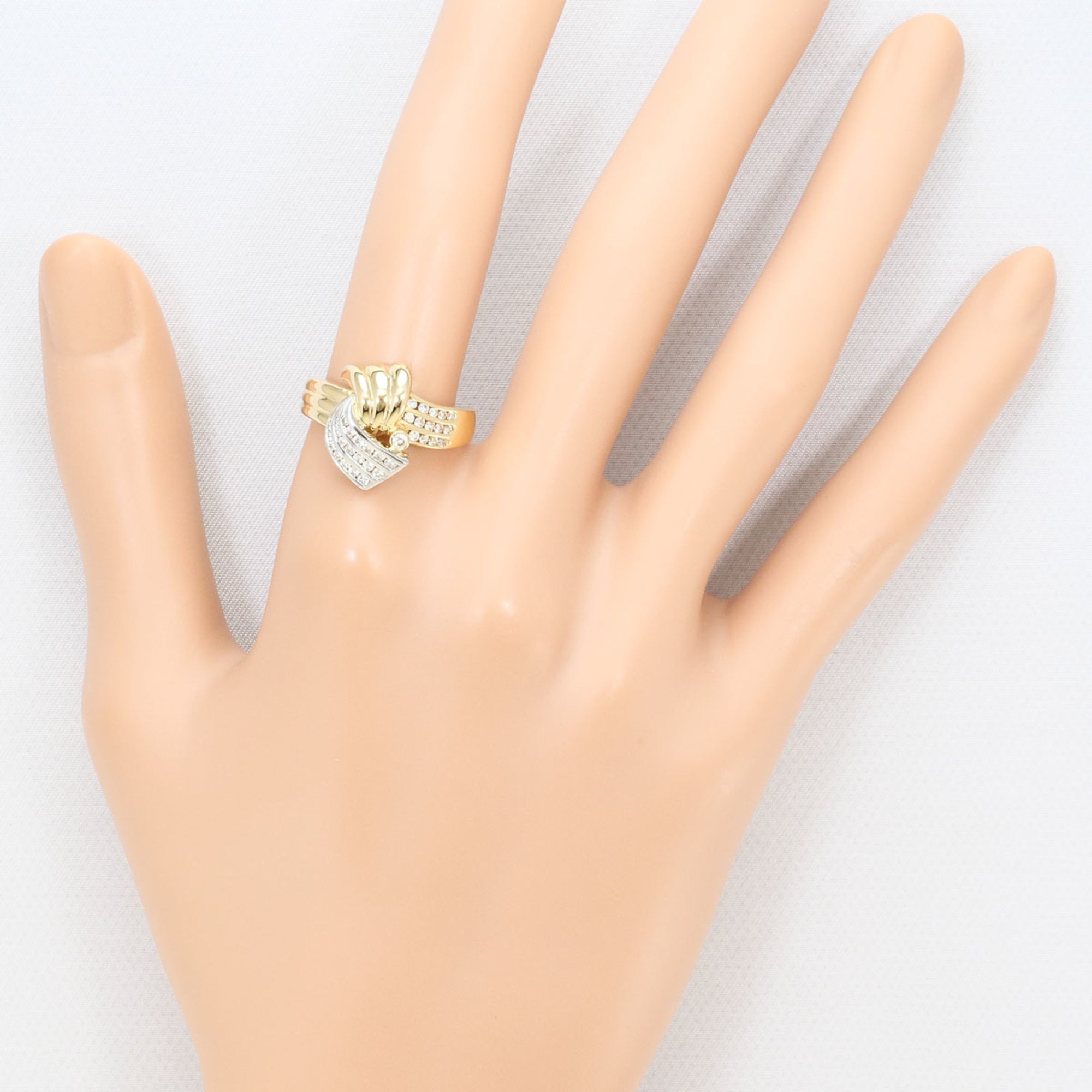 Unbranded Platinum Yellow Gold Yellow Gold (18K) Platinum 900 Band Ring (Pre-Owned)