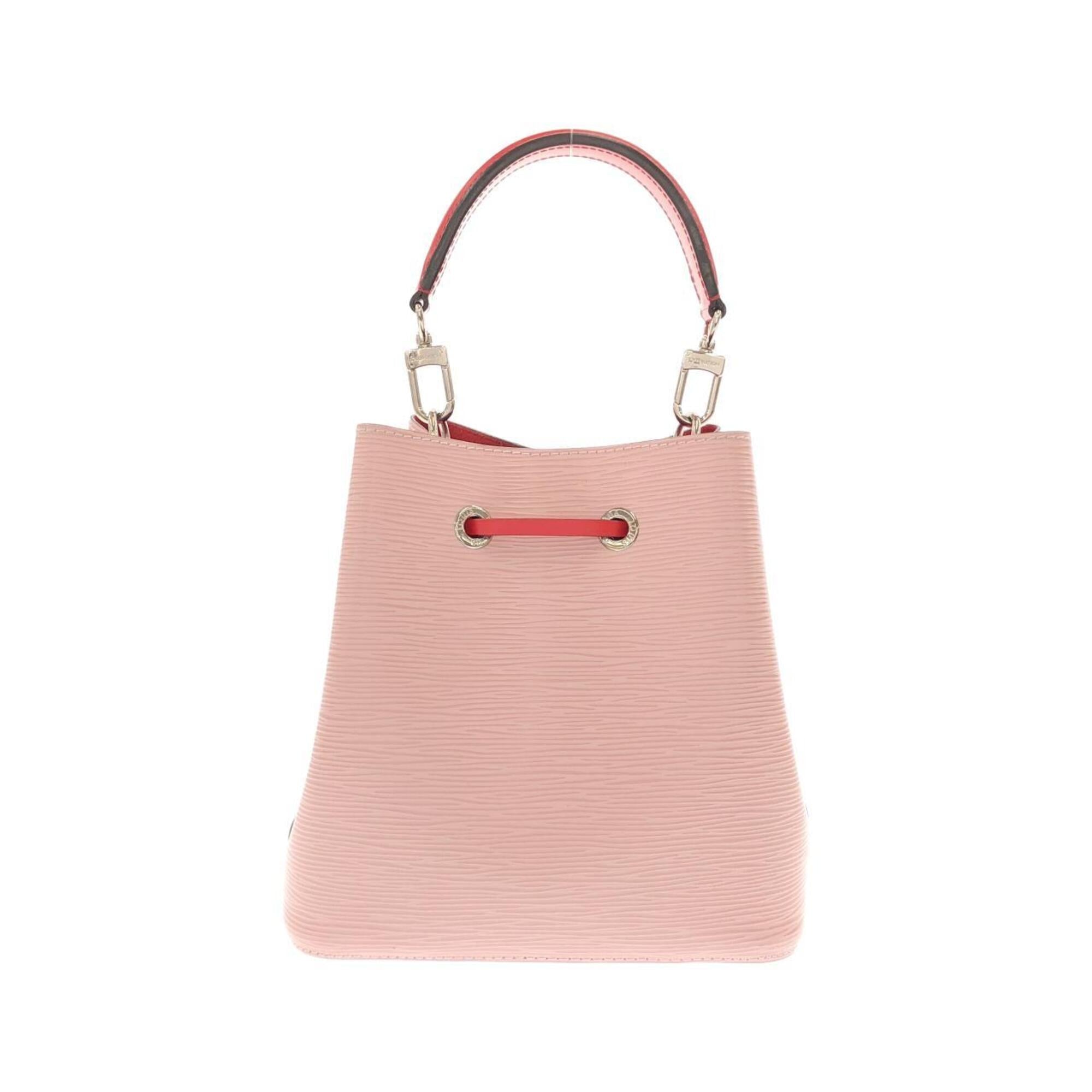 Louis Vuitton Rose Ballerine Leather Shoulder Bag (Pre-Owned)