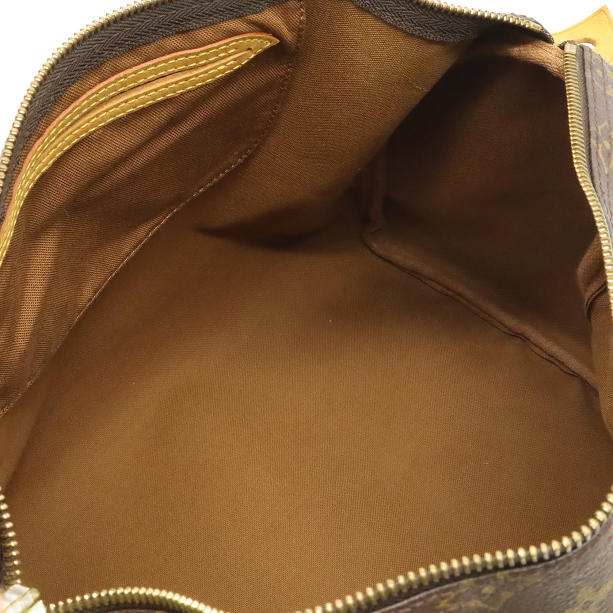 Louis Vuitton Brown Monogram Canvas Boston Bag Handbag (Pre-Owned)