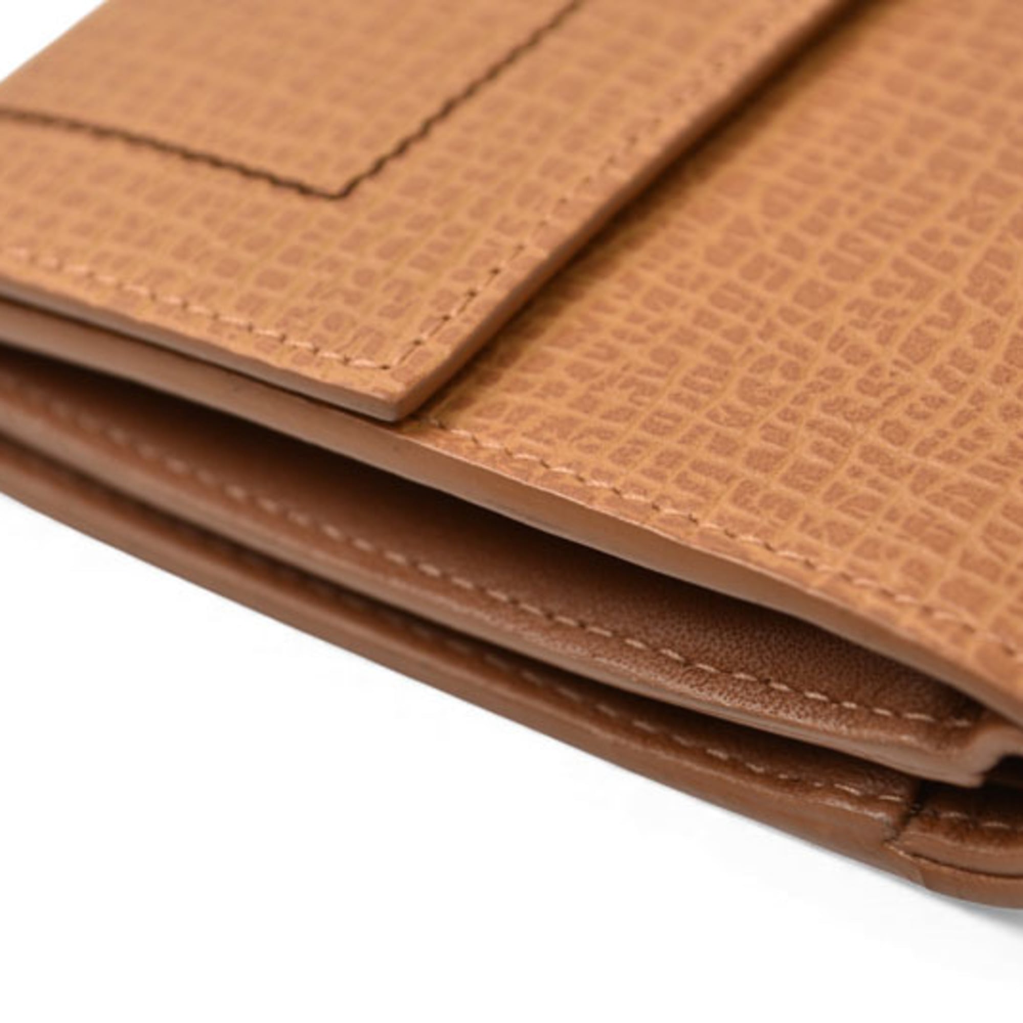 Loewe Brown Leather Wallet (Tri-Fold) (Pre-Owned)