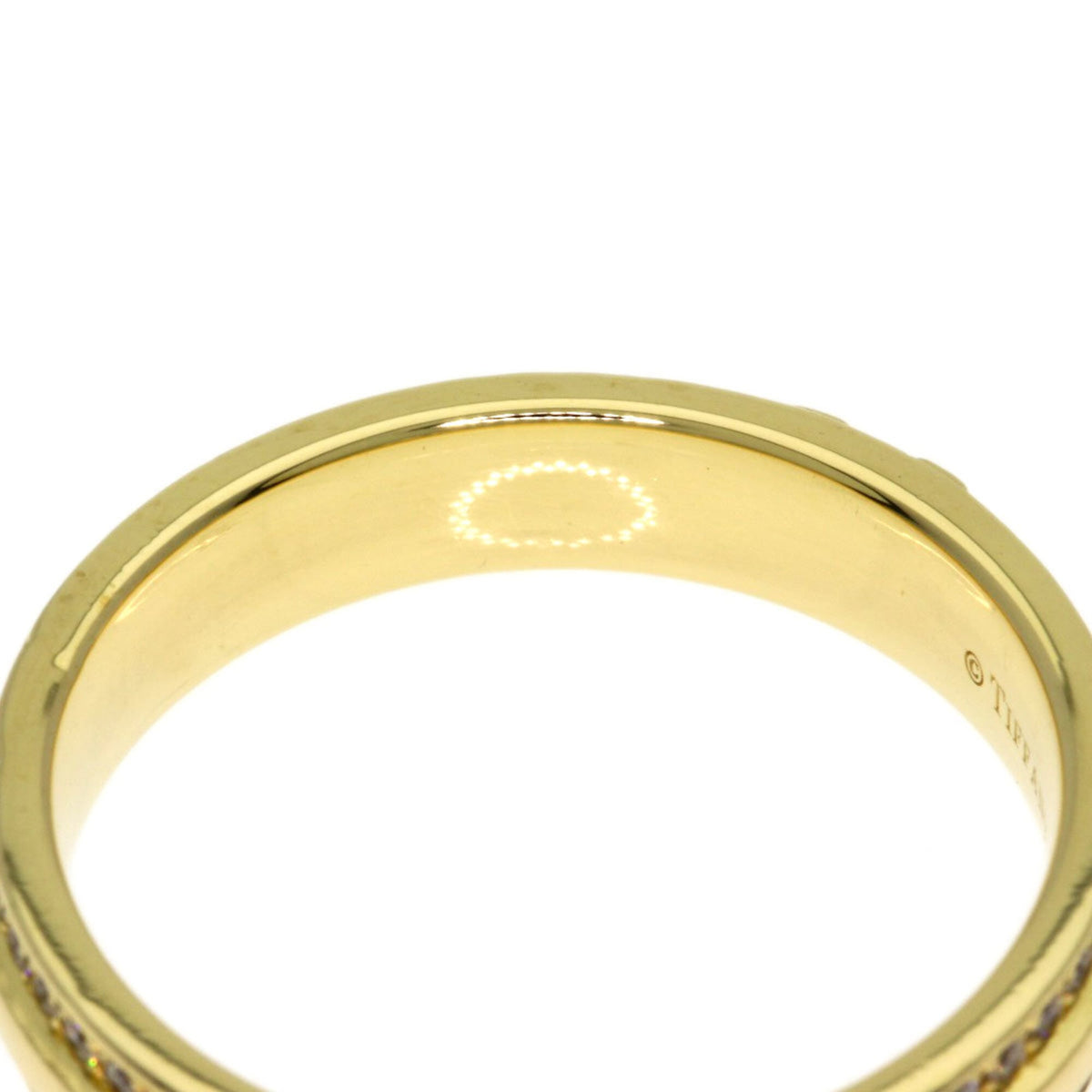Tiffany Yellow Gold (18K) Band Ring (Pre-Owned)