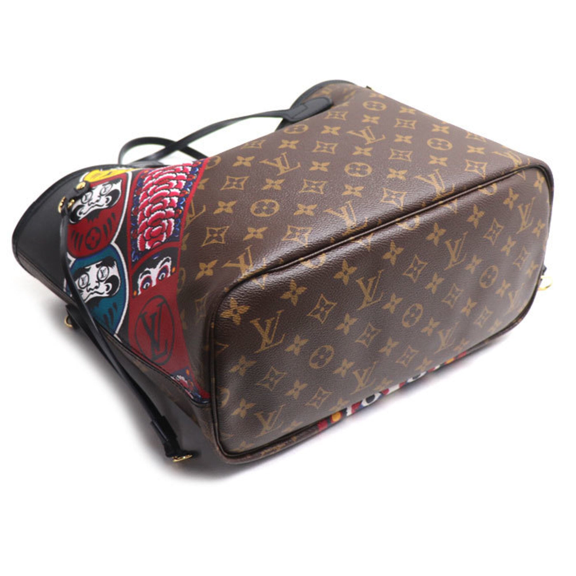 Louis Vuitton Brown Monogram Pouch Tote Bag (Pre-Owned)