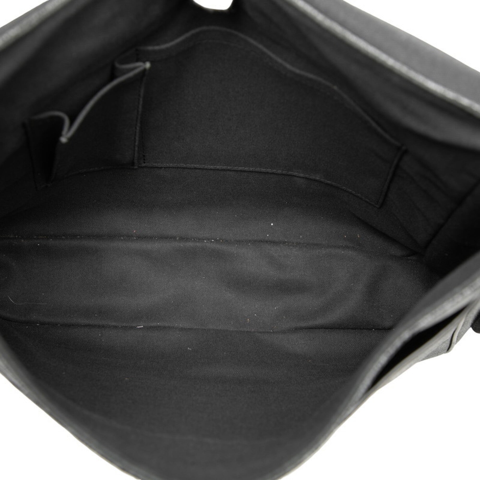 Louis Vuitton Damier Black Pvc Leather Shoulder Bag (Pre-Owned)