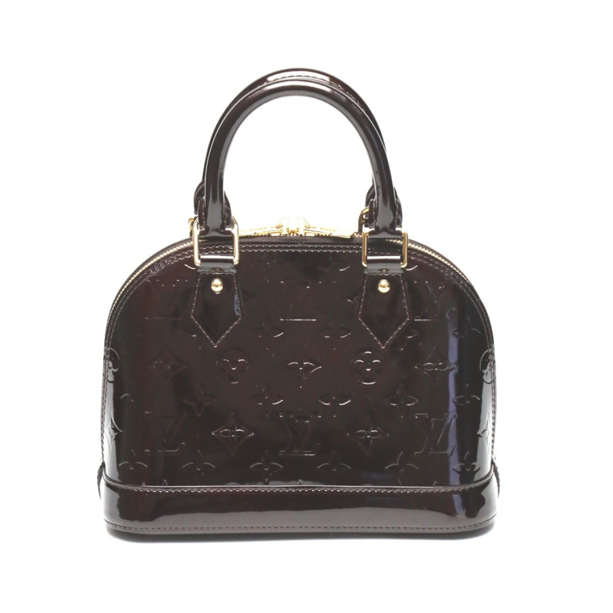 Louis Vuitton Amarante Monogram Vernis Handbag (Pre-Owned)