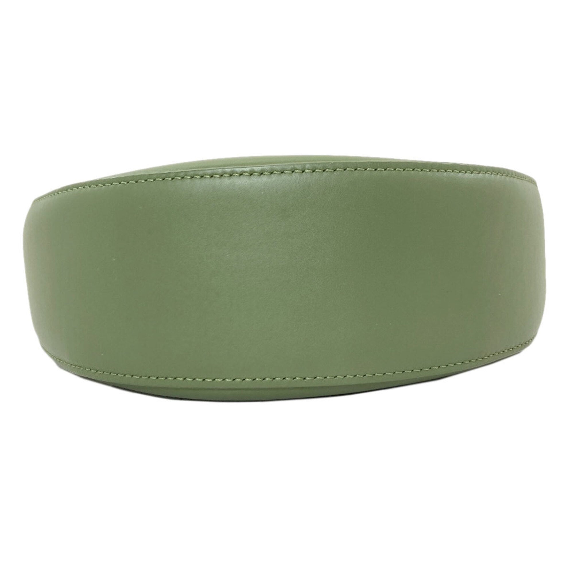 Loewe Green Leather Shoulder Bag (Pre-Owned)