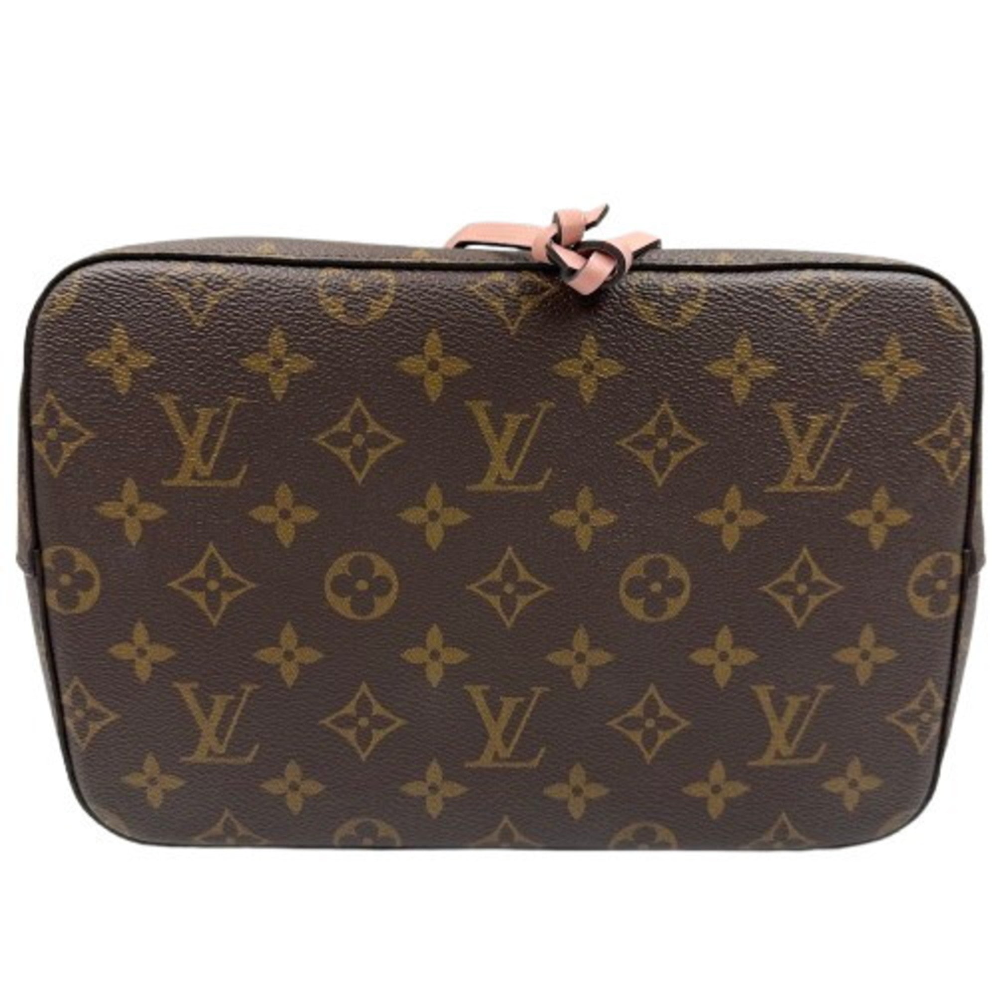 Louis Vuitton Monogram Brown Pink Pvc Shoulder Bag (Pre-Owned)