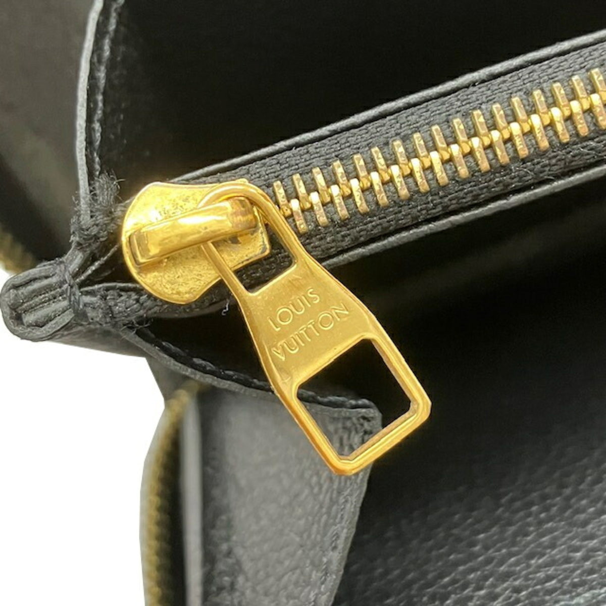 Louis Vuitton Noir Monogram Empreinte Long Wallet (Bi-Fold) (Pre-Owned)