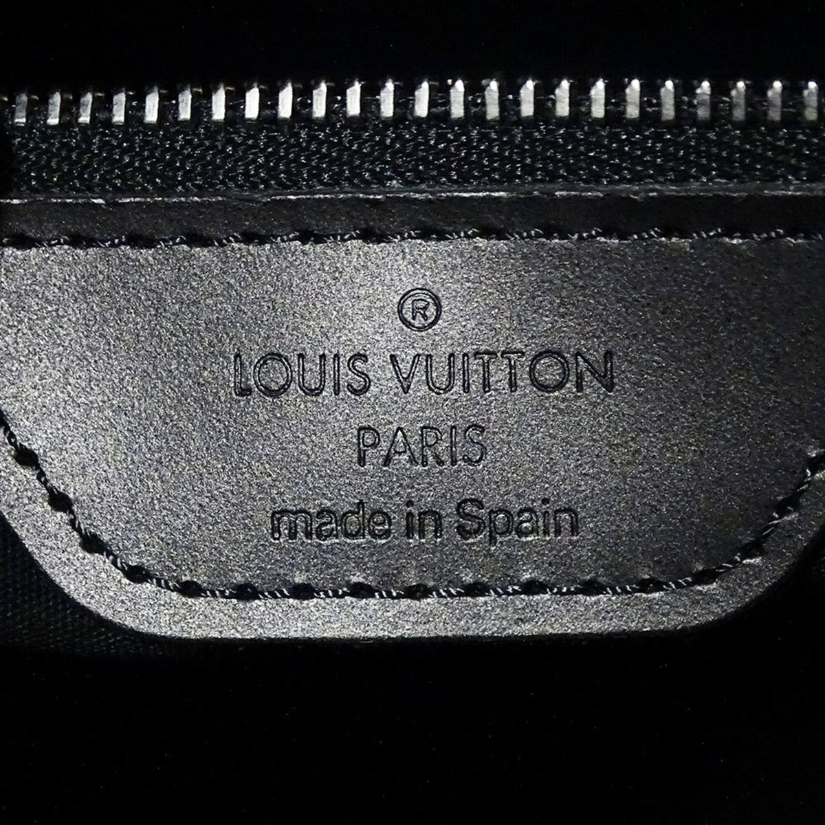 Louis Vuitton Noir Monogram Mat Tote Bag (Pre-Owned)