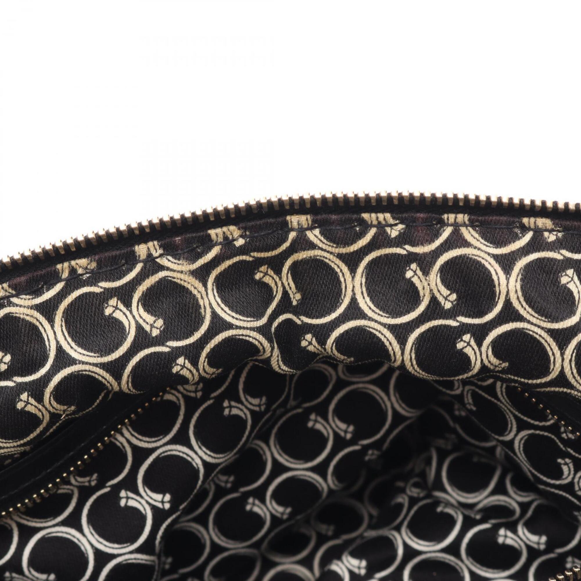 Gucci Black Leather Handbag (Pre-Owned)