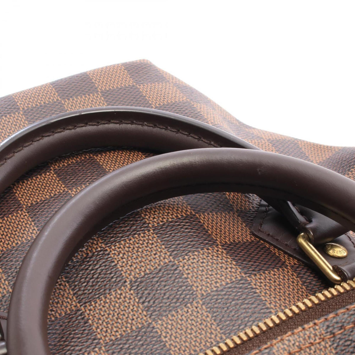 Louis Vuitton Brown Coated Canvas Leather Handbag (Pre-Owned)