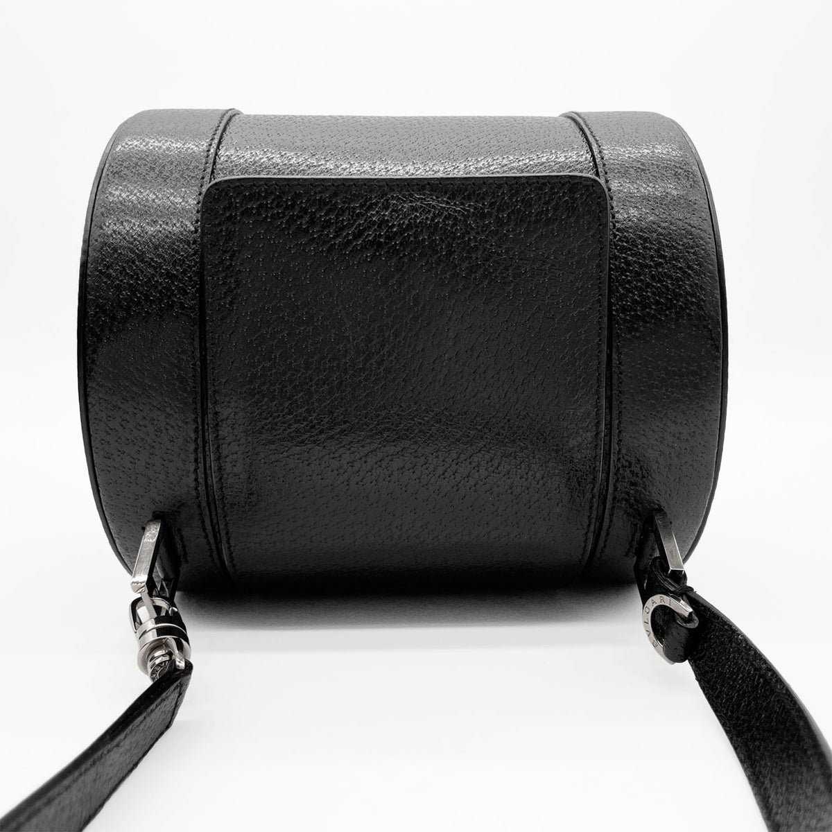 Bvlgari Black Leather Handbag (Pre-Owned)