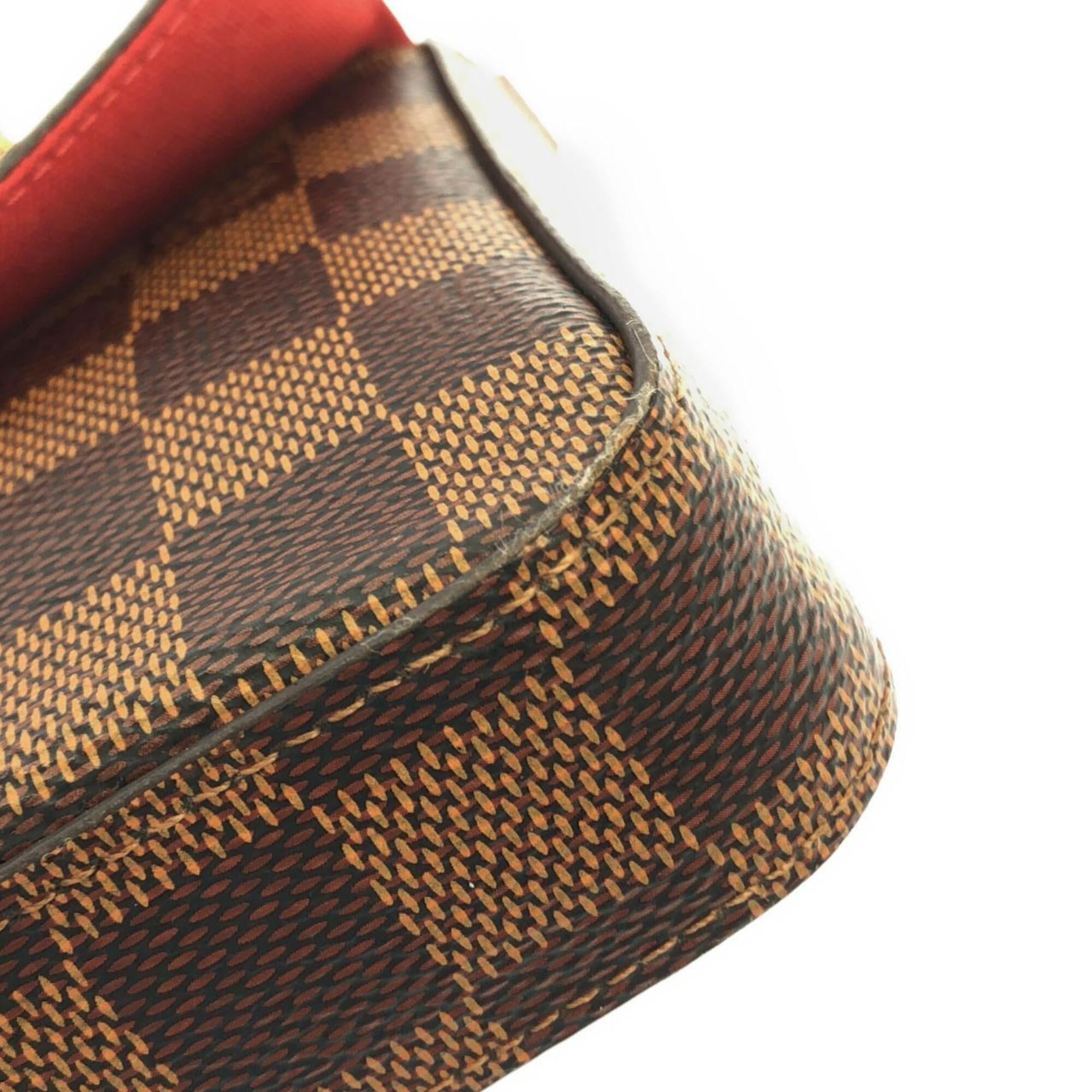 Louis Vuitton Brown Coated Canvas Pochette Shoulder Bag (Pre-Owned)
