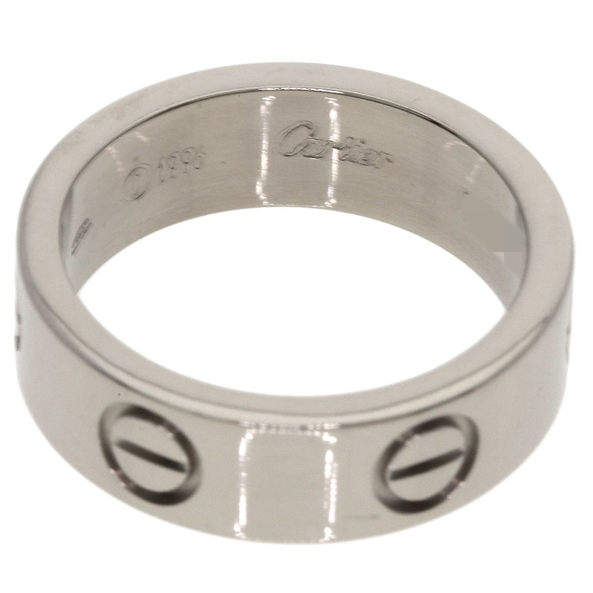 Cartier Love White Gold (18K) Band Ring (Pre-Owned)