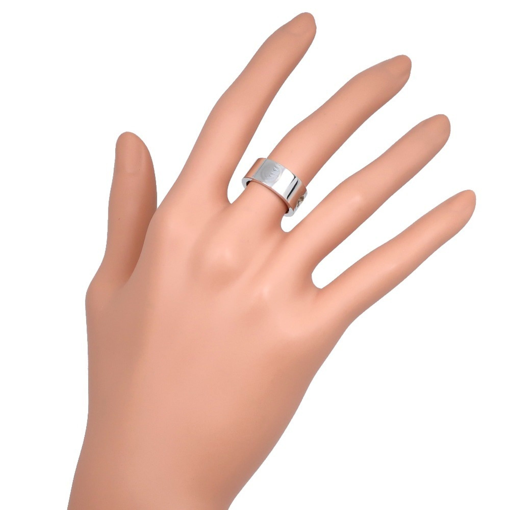 Gucci Silver Silver 925 Band Ring (Pre-Owned)
