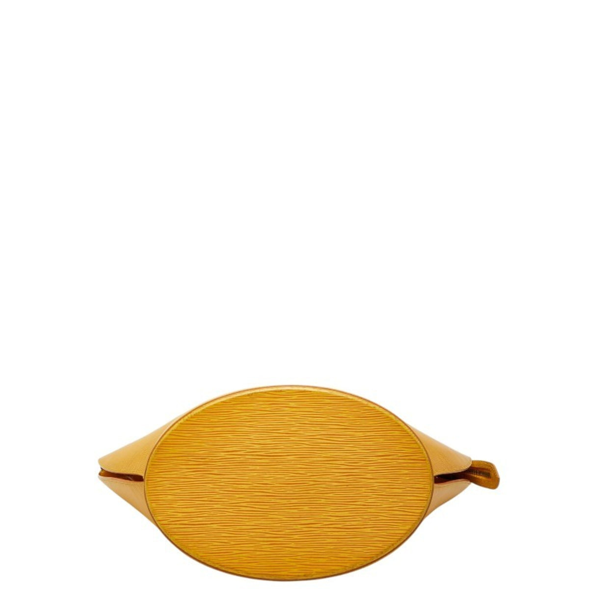 Louis Vuitton Beige Yellow Leather Shoulder Bag (Pre-Owned)