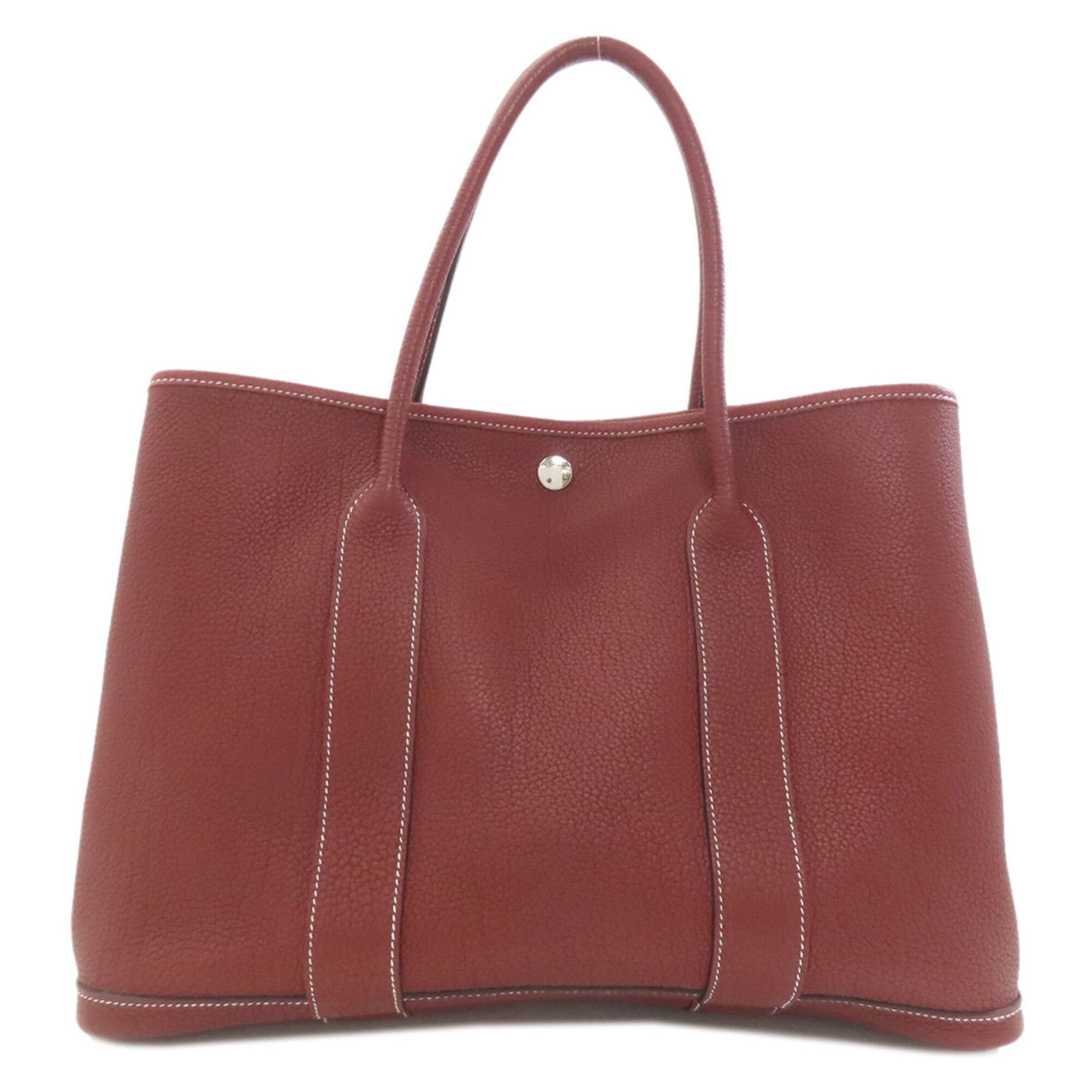 Hermes Bordeaux Negonda Leather Tote Bag (Pre-Owned)