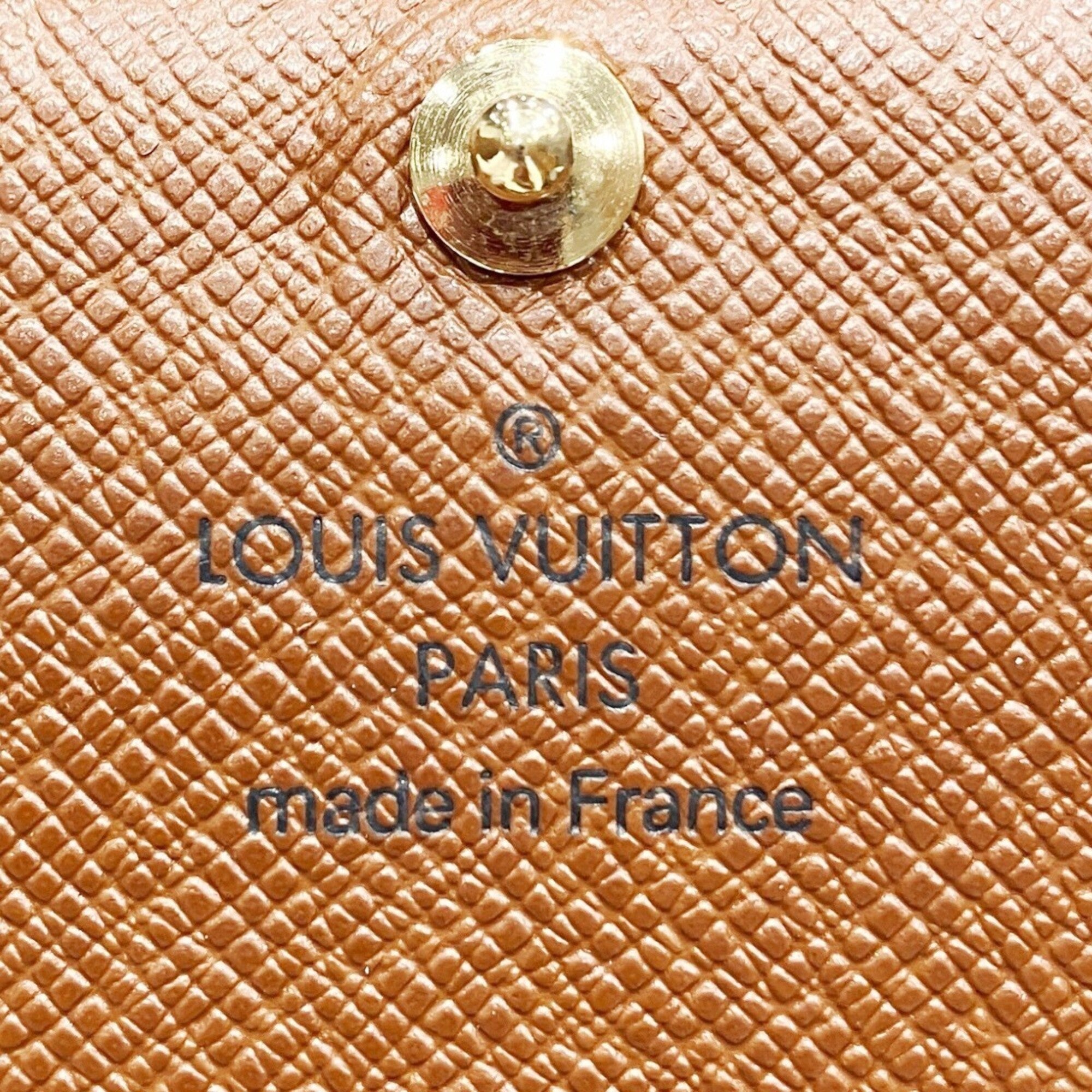 Louis Vuitton Brown Monogram Monogram Wallet (Bi-Fold) (Pre-Owned)