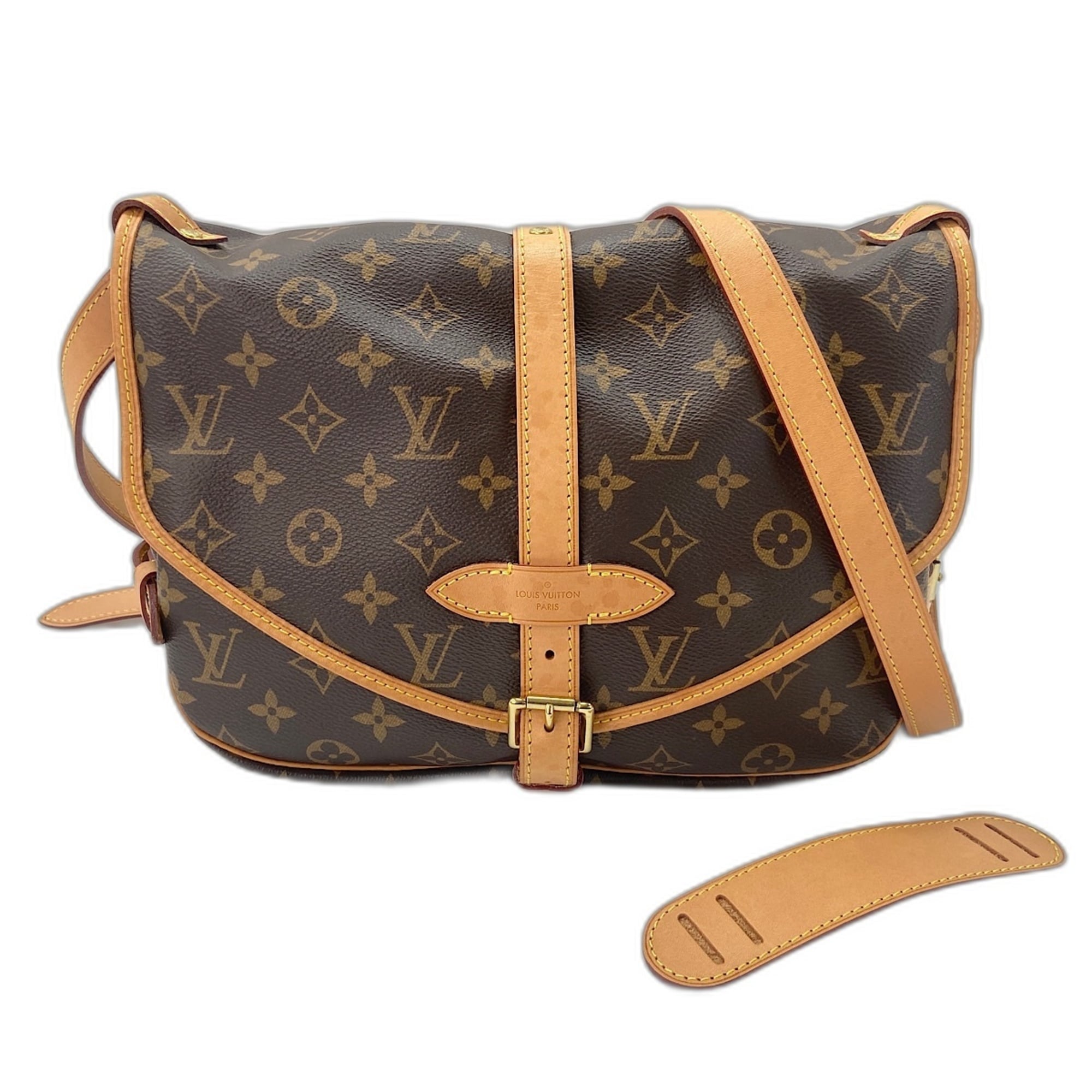 Louis Vuitton Brown Monogram Monogram Shoulder Bag (Pre-Owned)