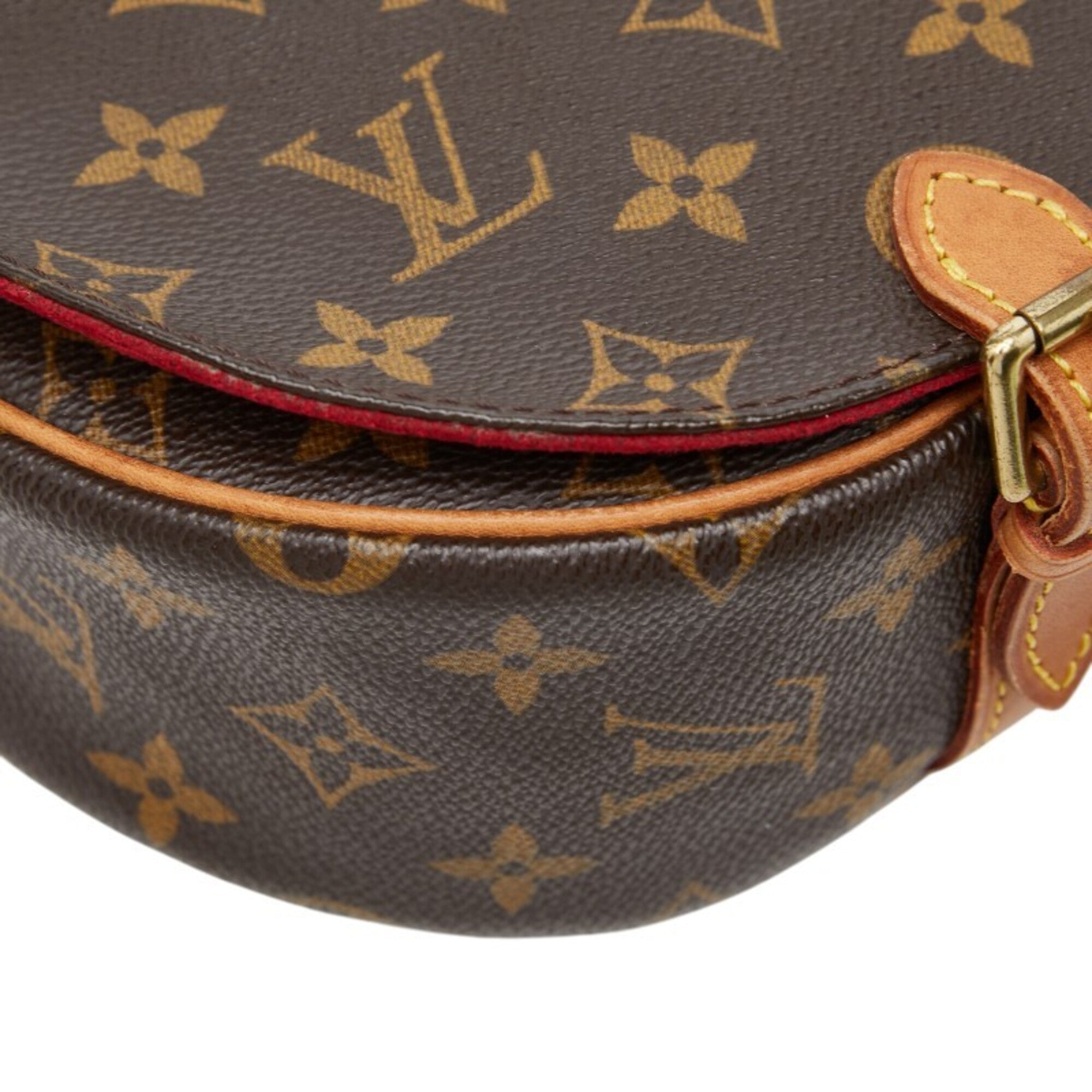 Louis Vuitton Brown Pvc Leather Shoulder Bag (Pre-Owned)
