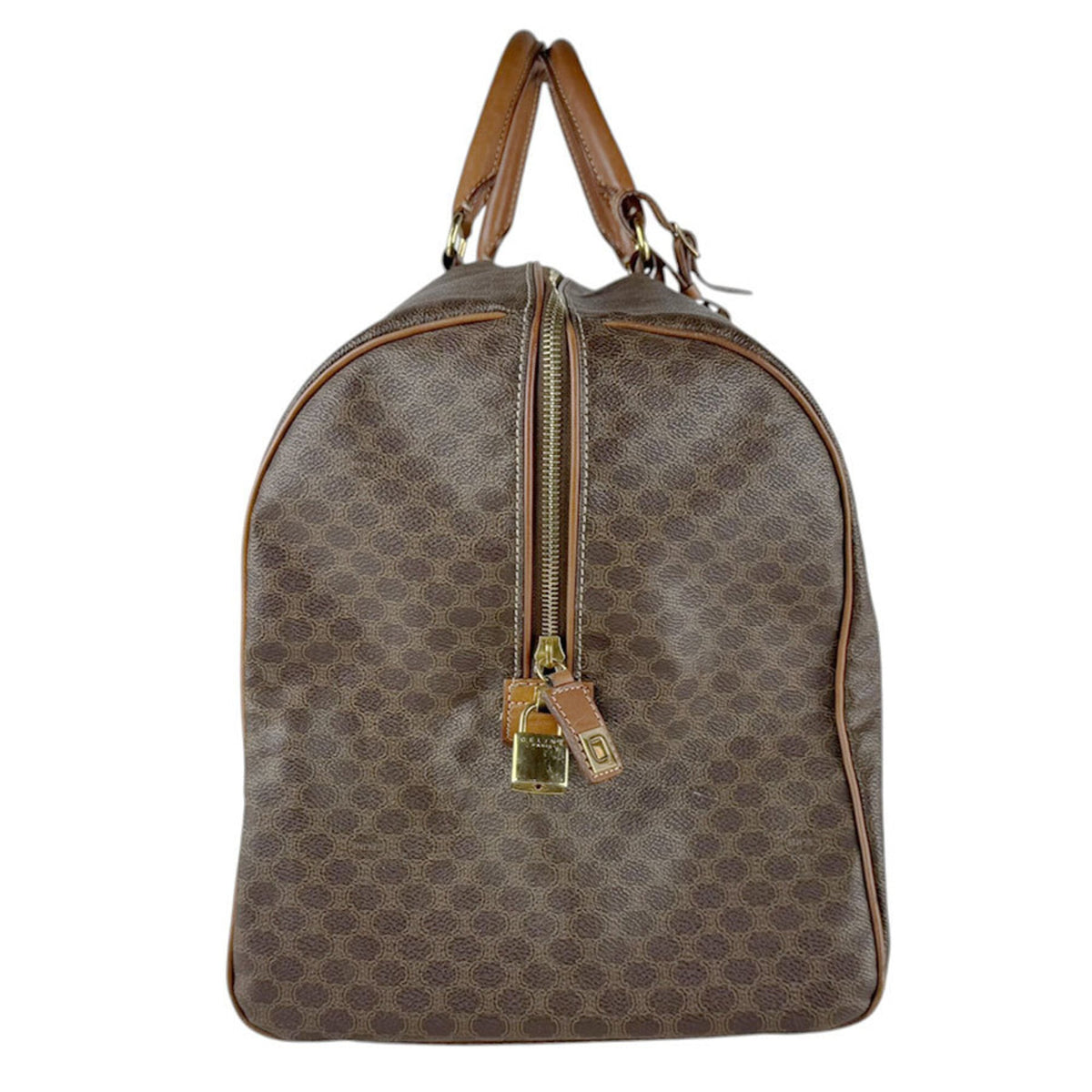 Celine Brown Pvc Handbag (Pre-Owned)