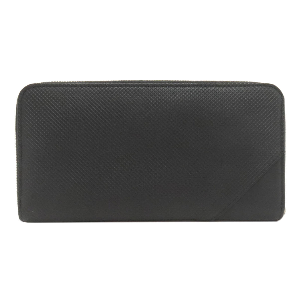 Bottega Veneta Black Leather Long Wallet (Bi-Fold) (Pre-Owned)