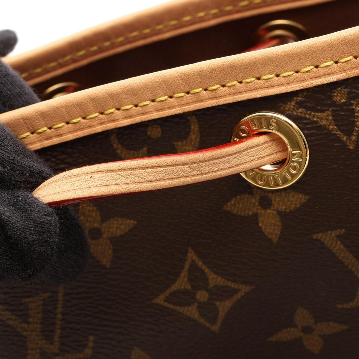 Louis Vuitton Brown Pvc Leather Handbag Shoulder Bag (Pre-Owned)