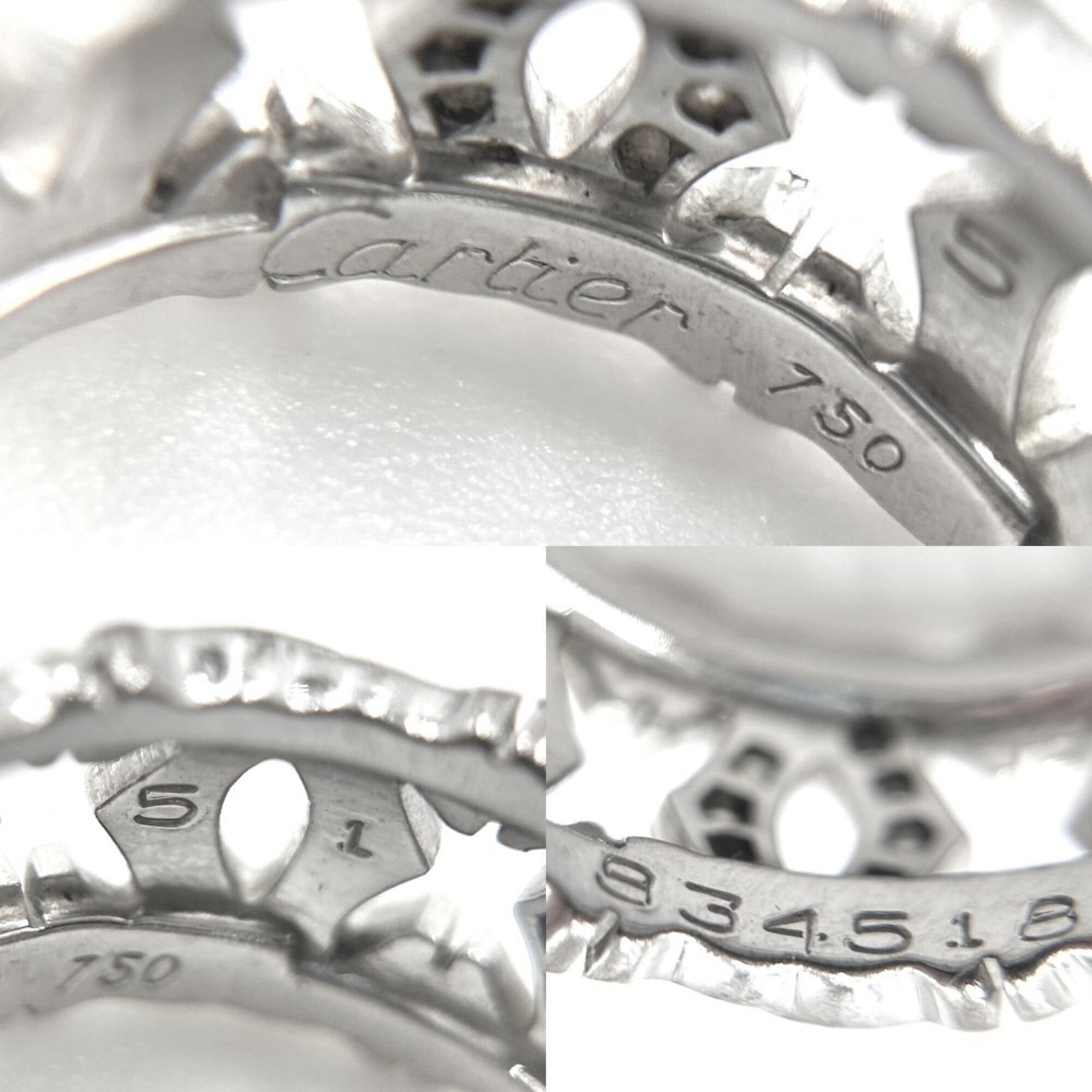 Cartier White Gold (18K) Band Ring (Pre-Owned)