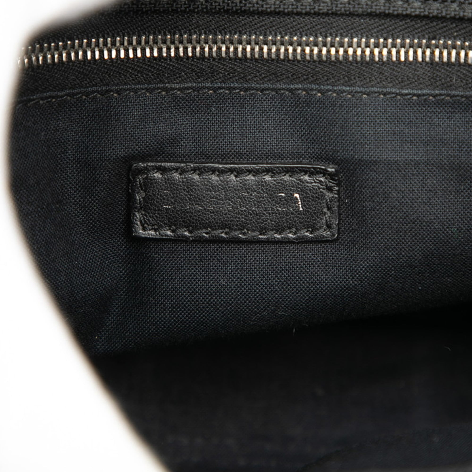 Balenciaga Black Canvas Handbag Shoulder Bag (Pre-Owned)