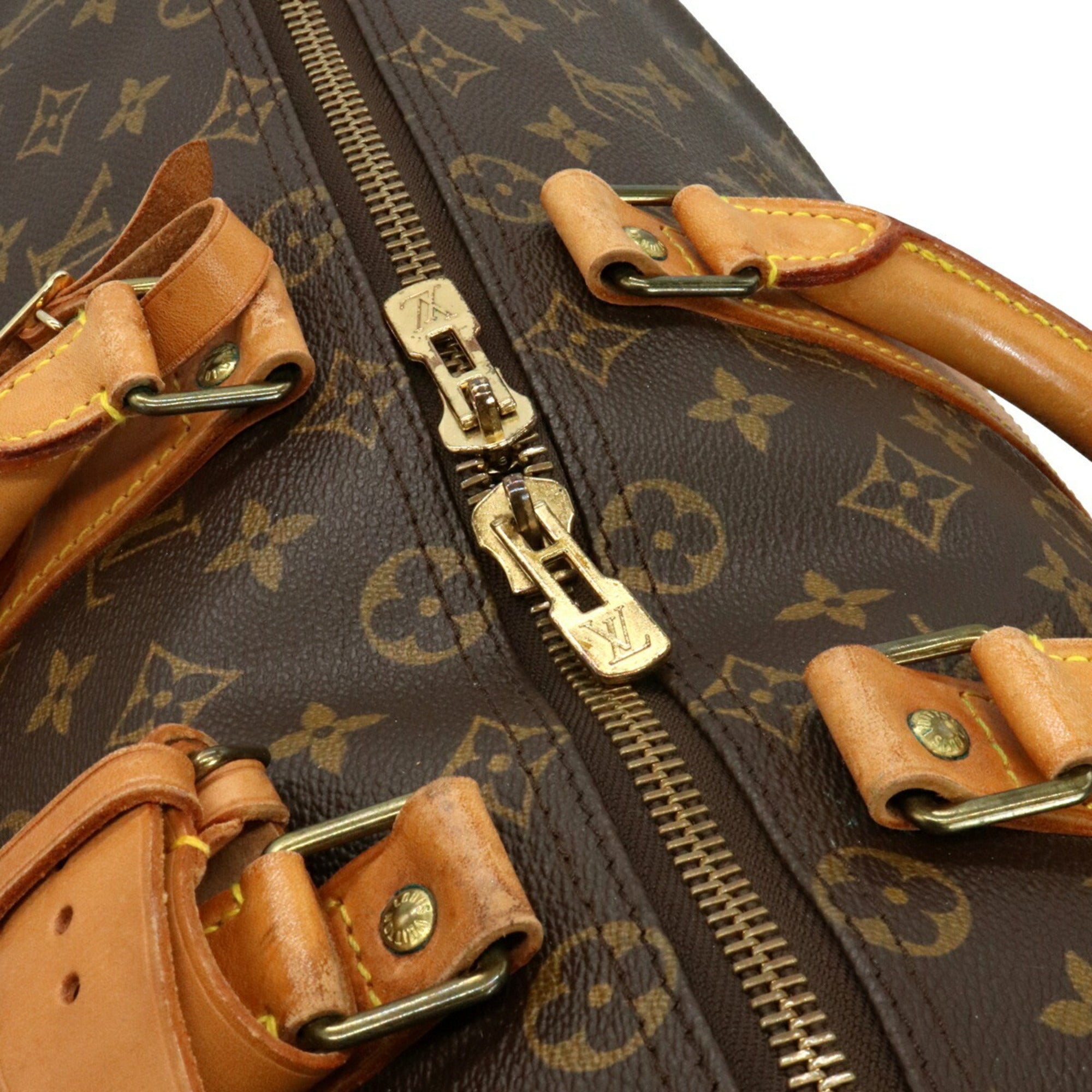 Louis Vuitton Brown Monogram Monogram Boston Bag (Pre-Owned)