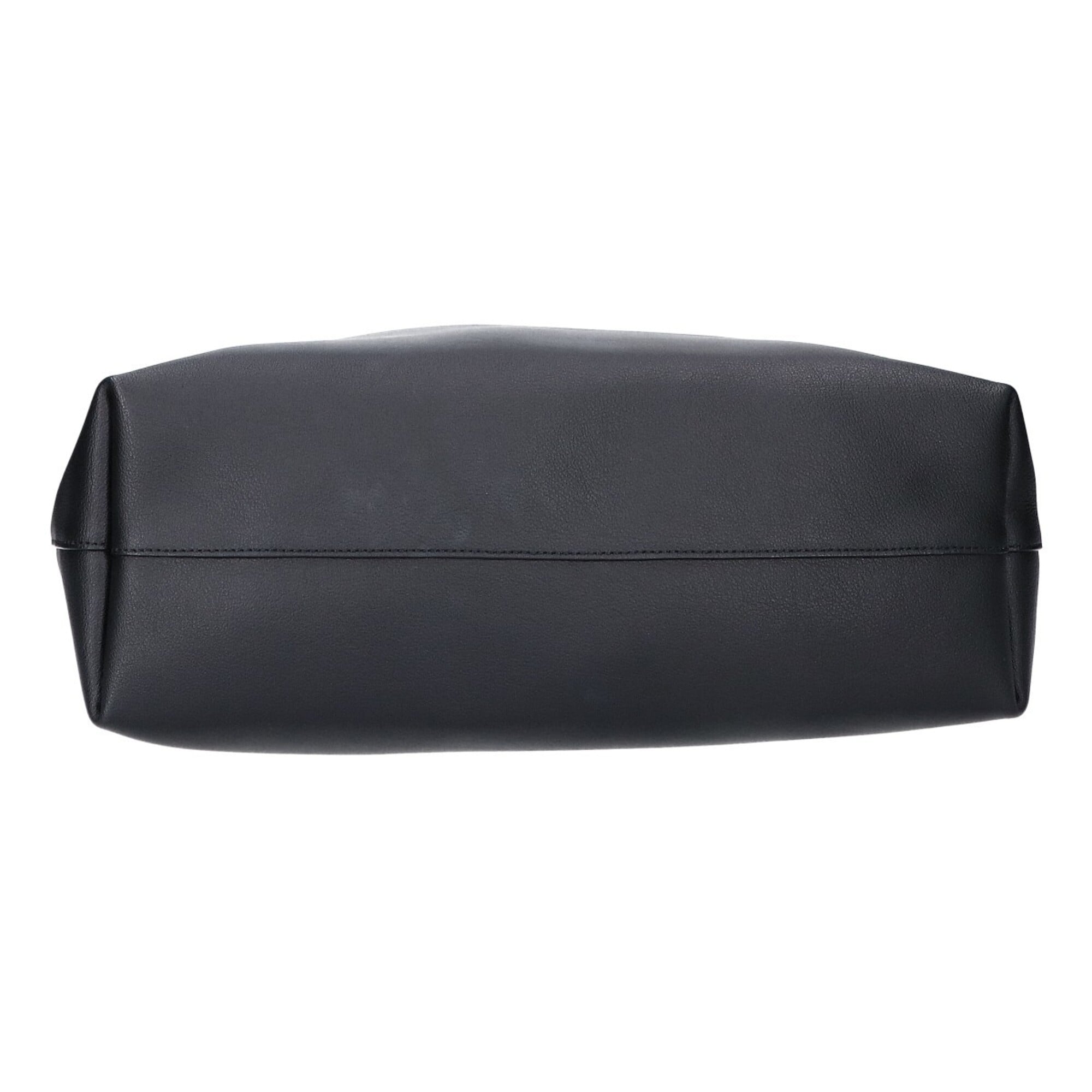 Saint Laurent Black Leather Shopping Bag Tote Bag (Pre-Owned)
