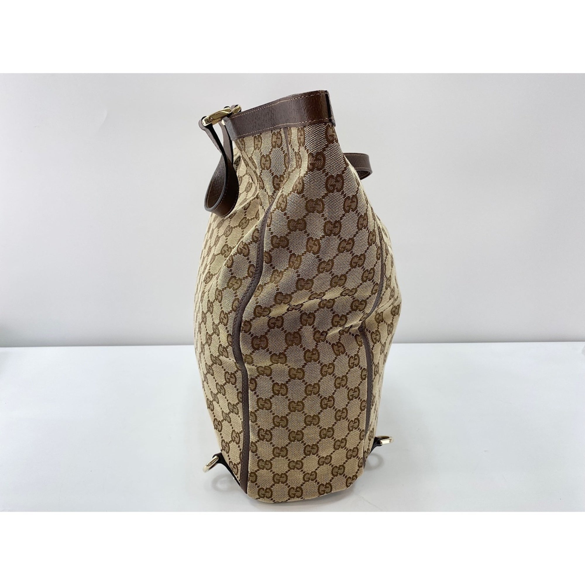 Gucci Abbey Brown Handbag (Pre-Owned)