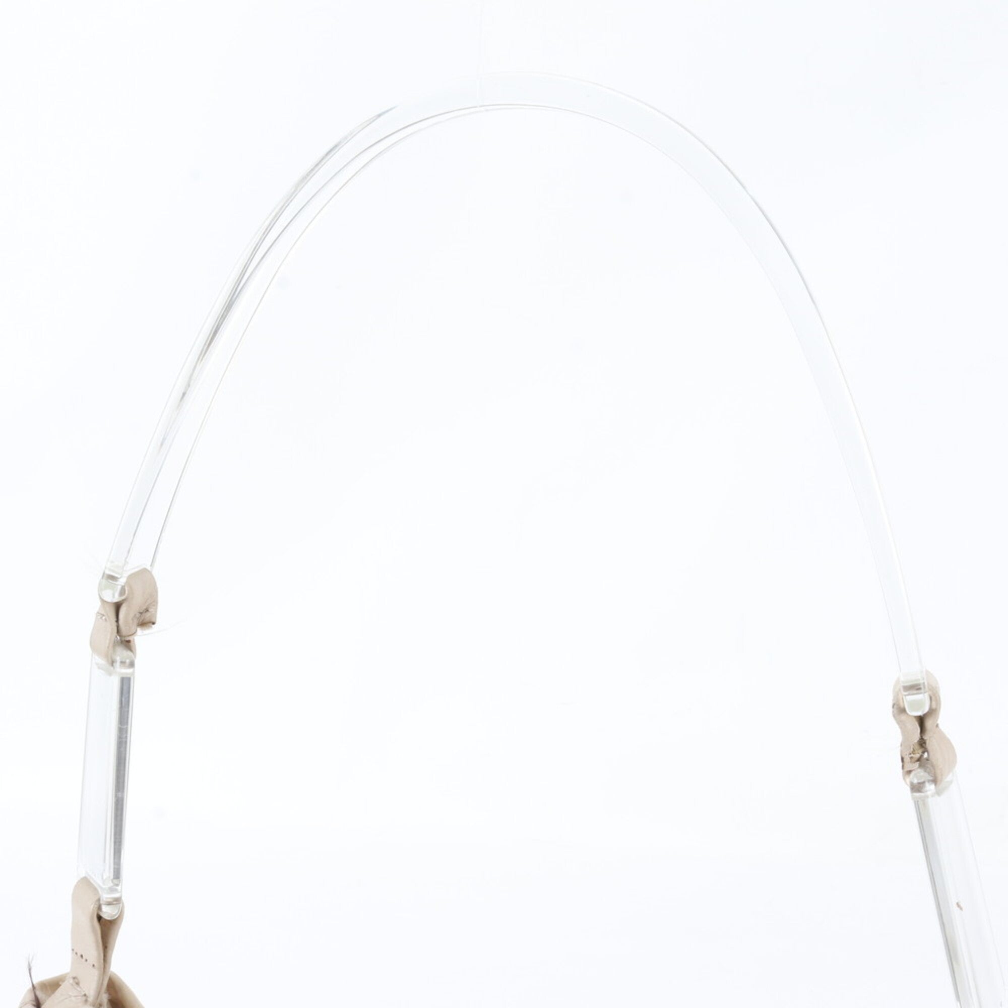 Prada Beige Leather Nylon Shoulder Bag (Pre-Owned)