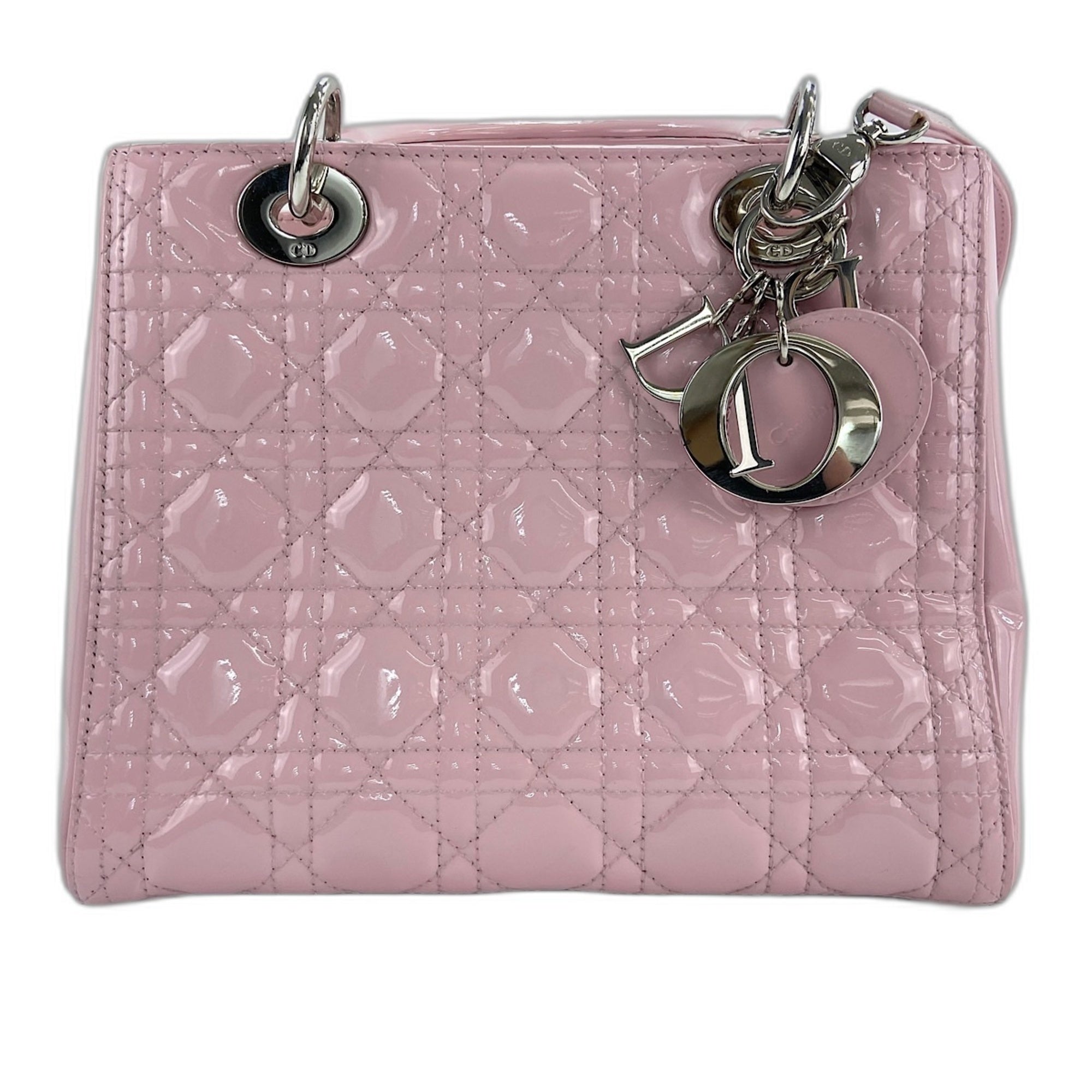 Christian Dior Pink Leather Handbag (Pre-Owned)