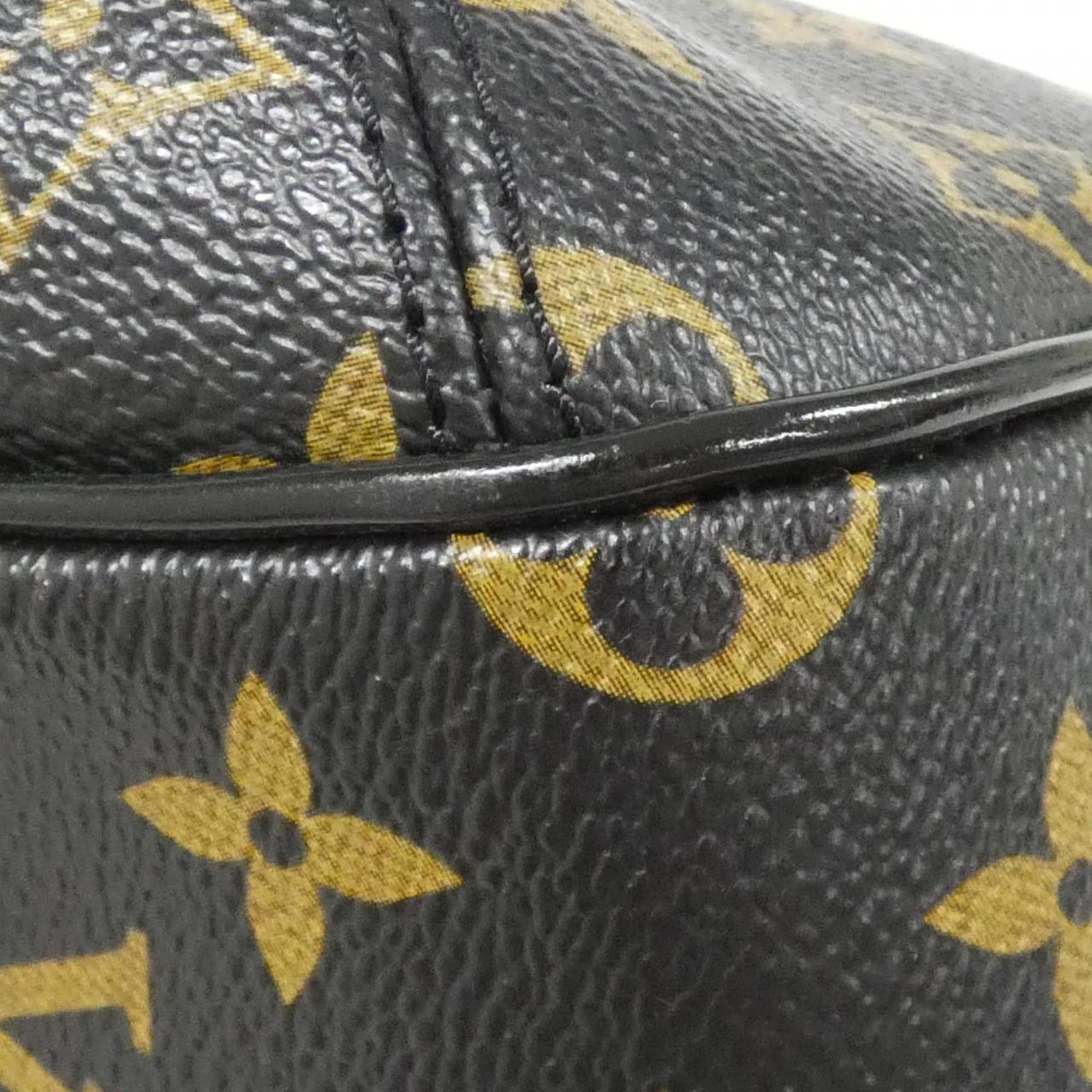 Louis Vuitton Monogram Mirage Black Coated Canvas Handbag (Pre-Owned)
