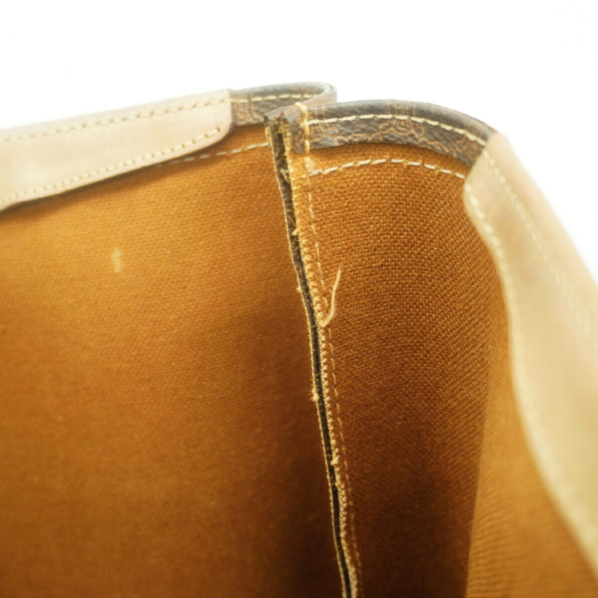 Celine Brown Pvc Tote Bag (Pre-Owned)