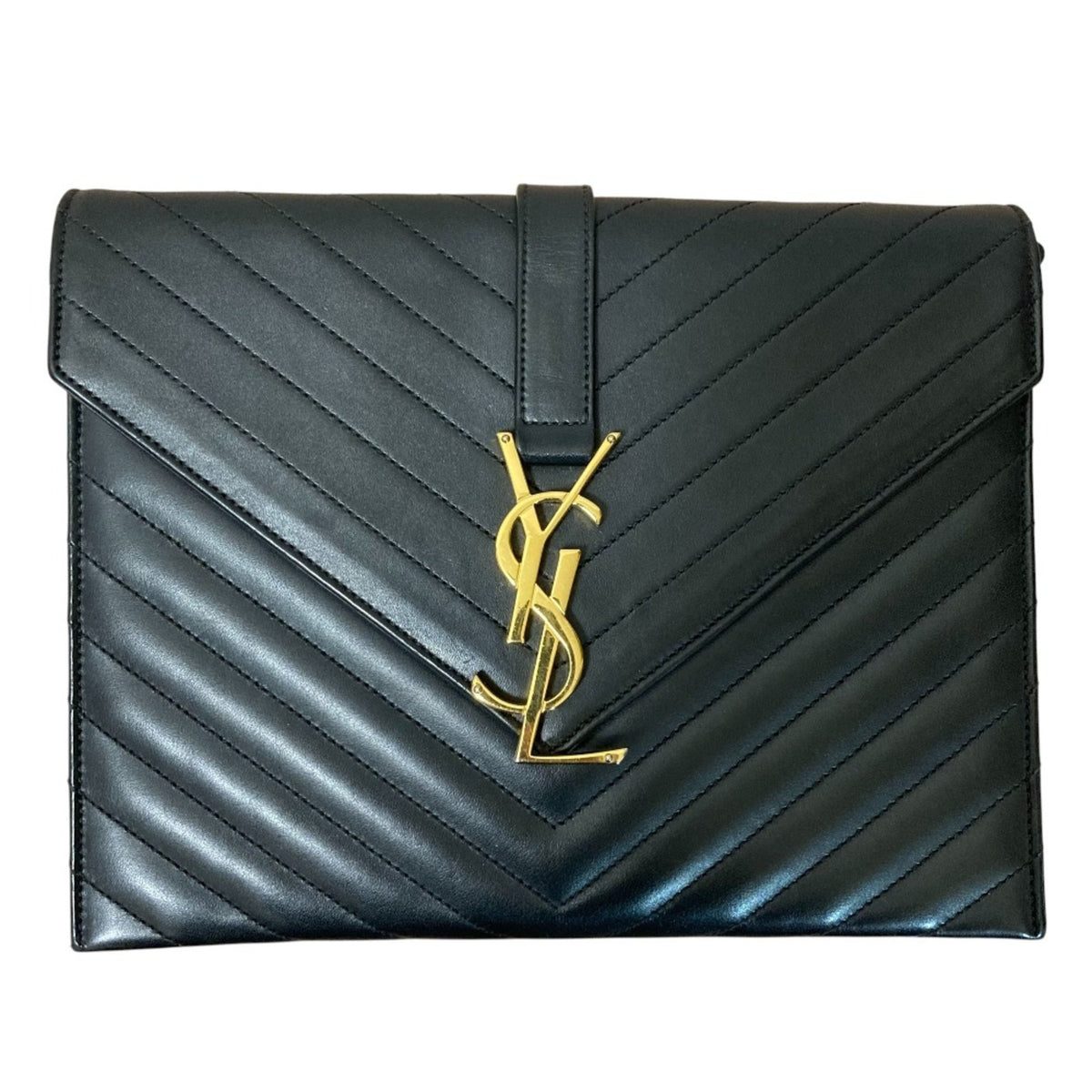 Yves Saint Laurent Black Shoulder Bag (Pre-Owned)