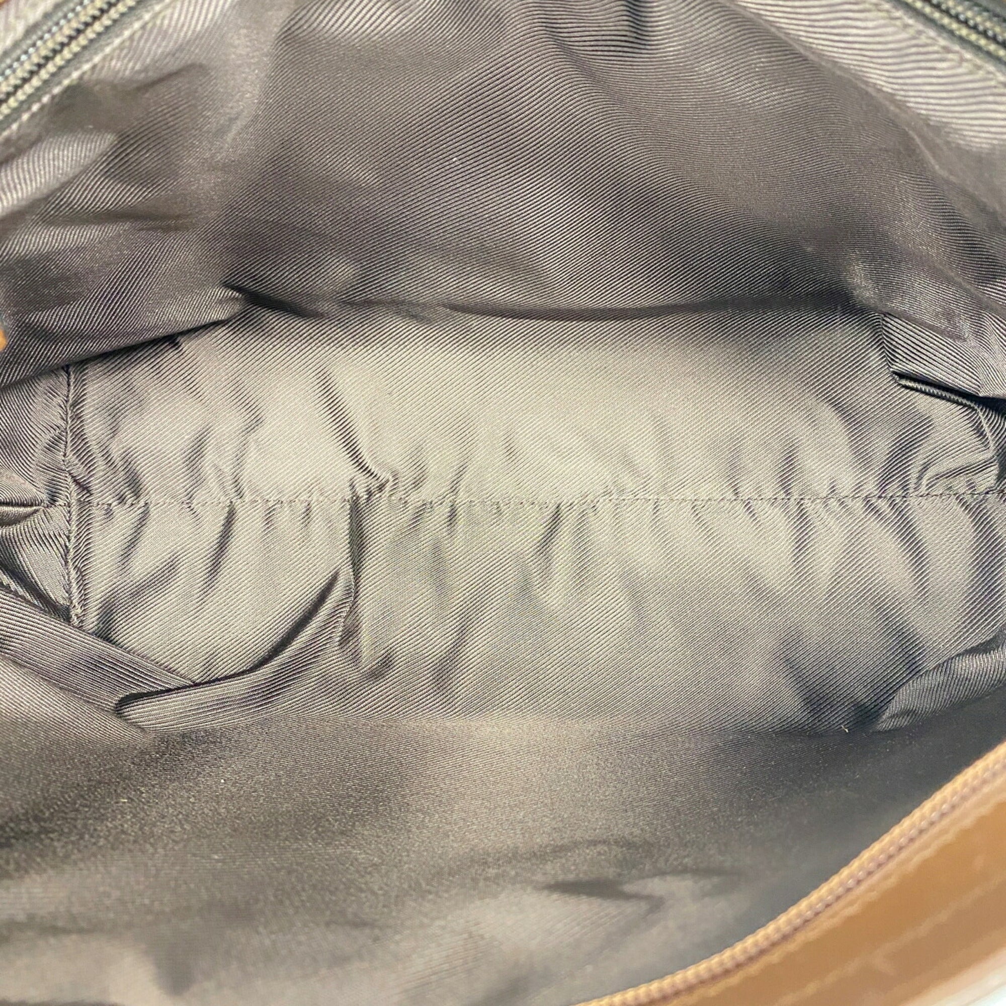 Gucci Brown Canvas Tote Bag (Pre-Owned)