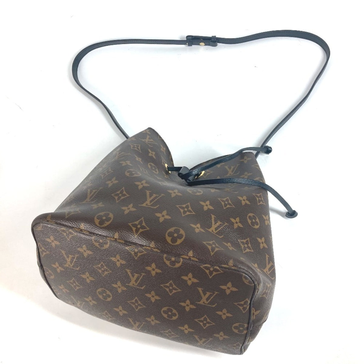 Louis Vuitton Black Brown Noir Monogram Shoulder Bag (Pre-Owned)
