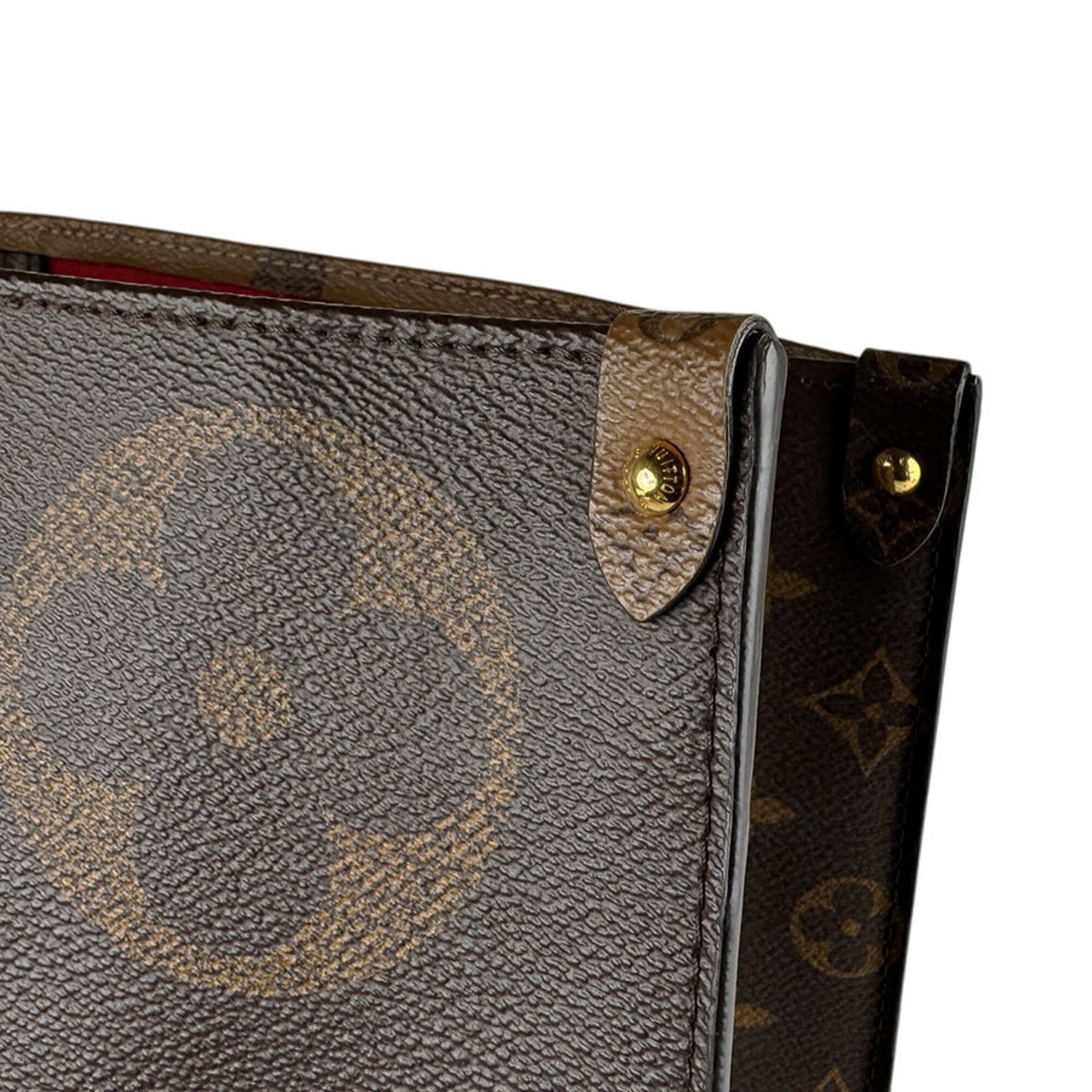 Louis Vuitton Brown Monogram Handbag (Pre-Owned)